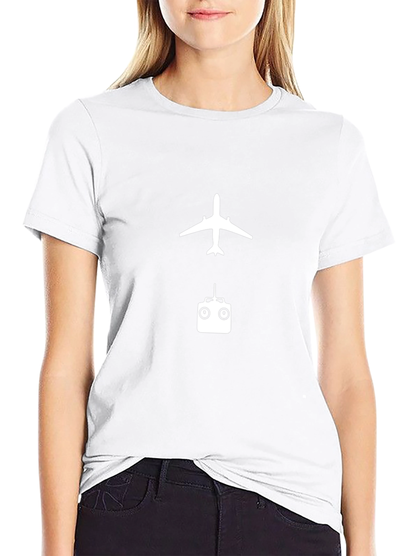 Airplane & Remote Tee - Hobbyist Apparel