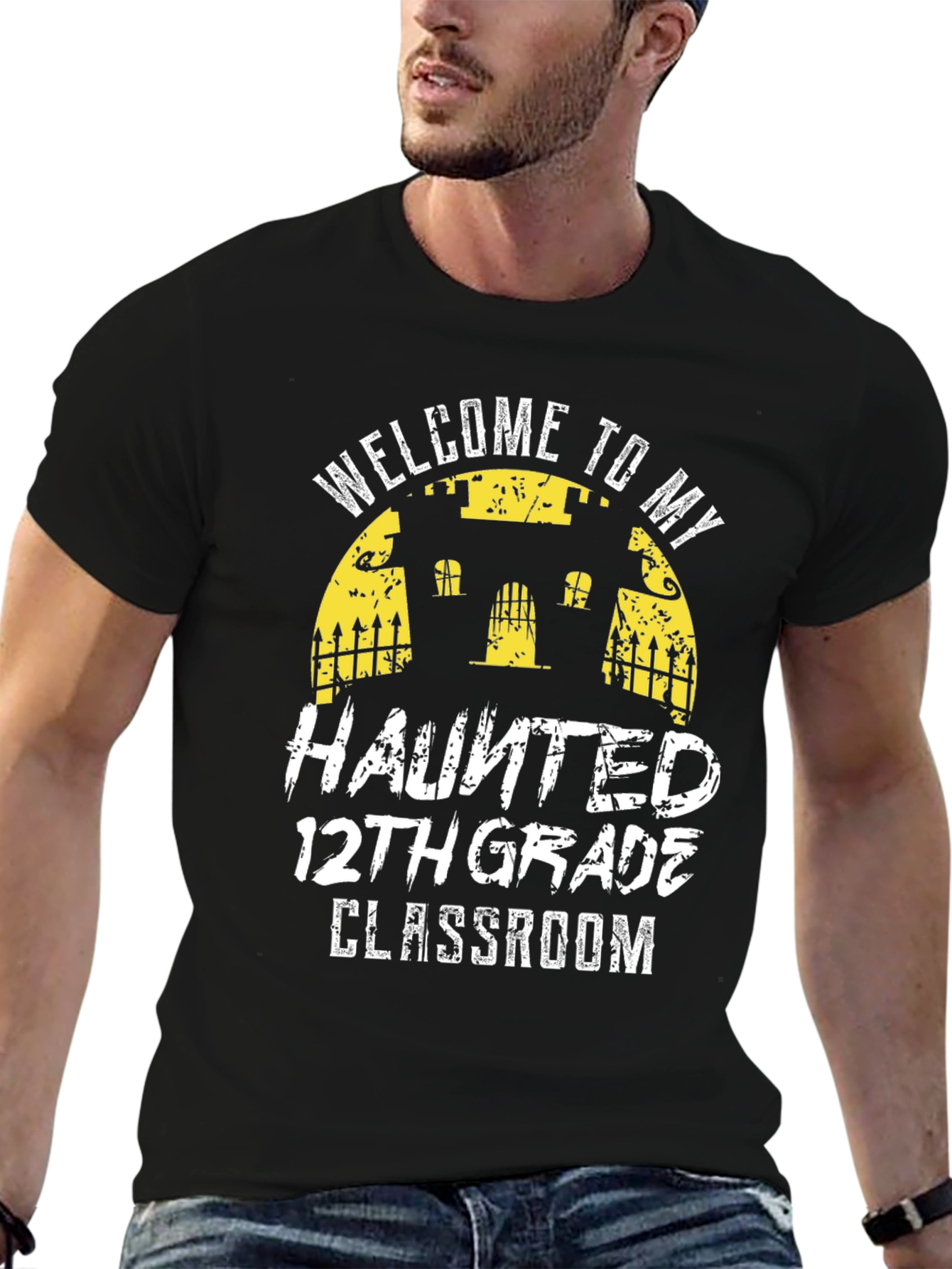 Haunted 12th Grade Classroom T-Shirt