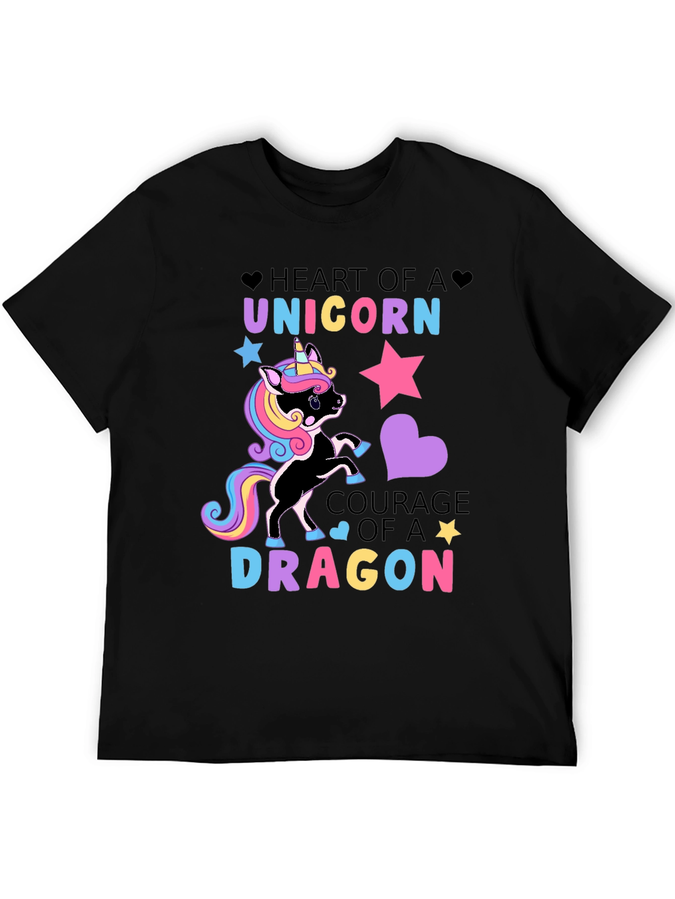 Unicorn & Dragon Graphic Tee