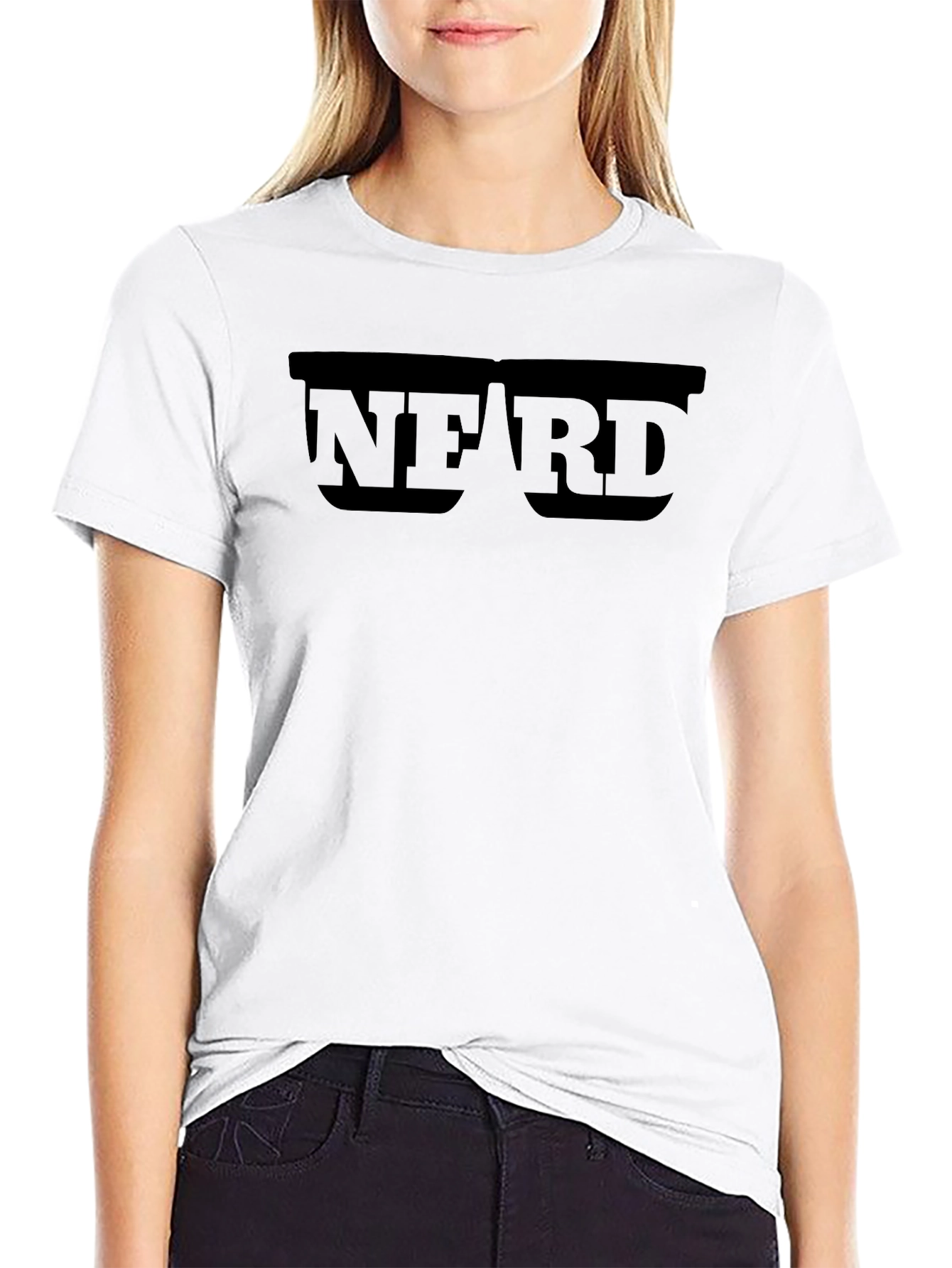 Nerd Sunglasses Graphic T-Shirt - Cool Geek Style