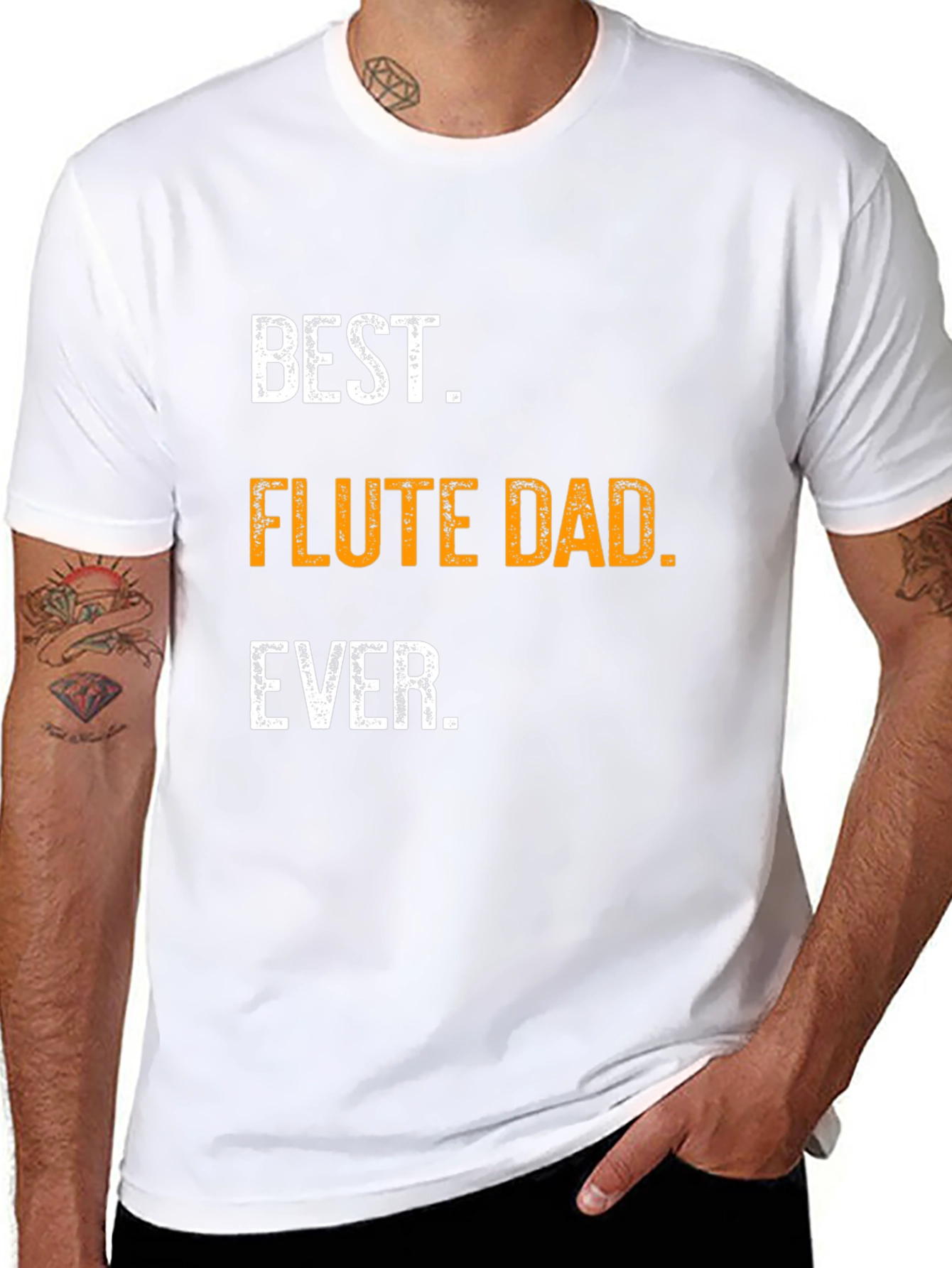 Best Flute Dad Ever T-Shirt