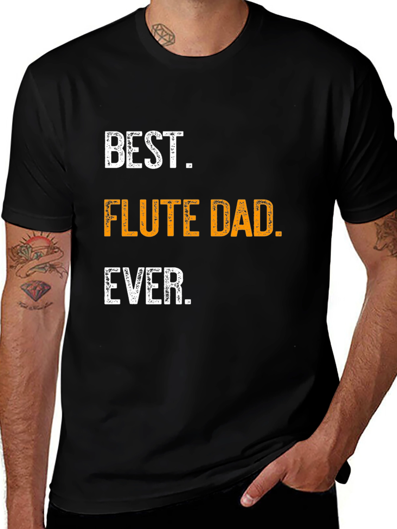 Best Flute Dad Ever T-Shirt