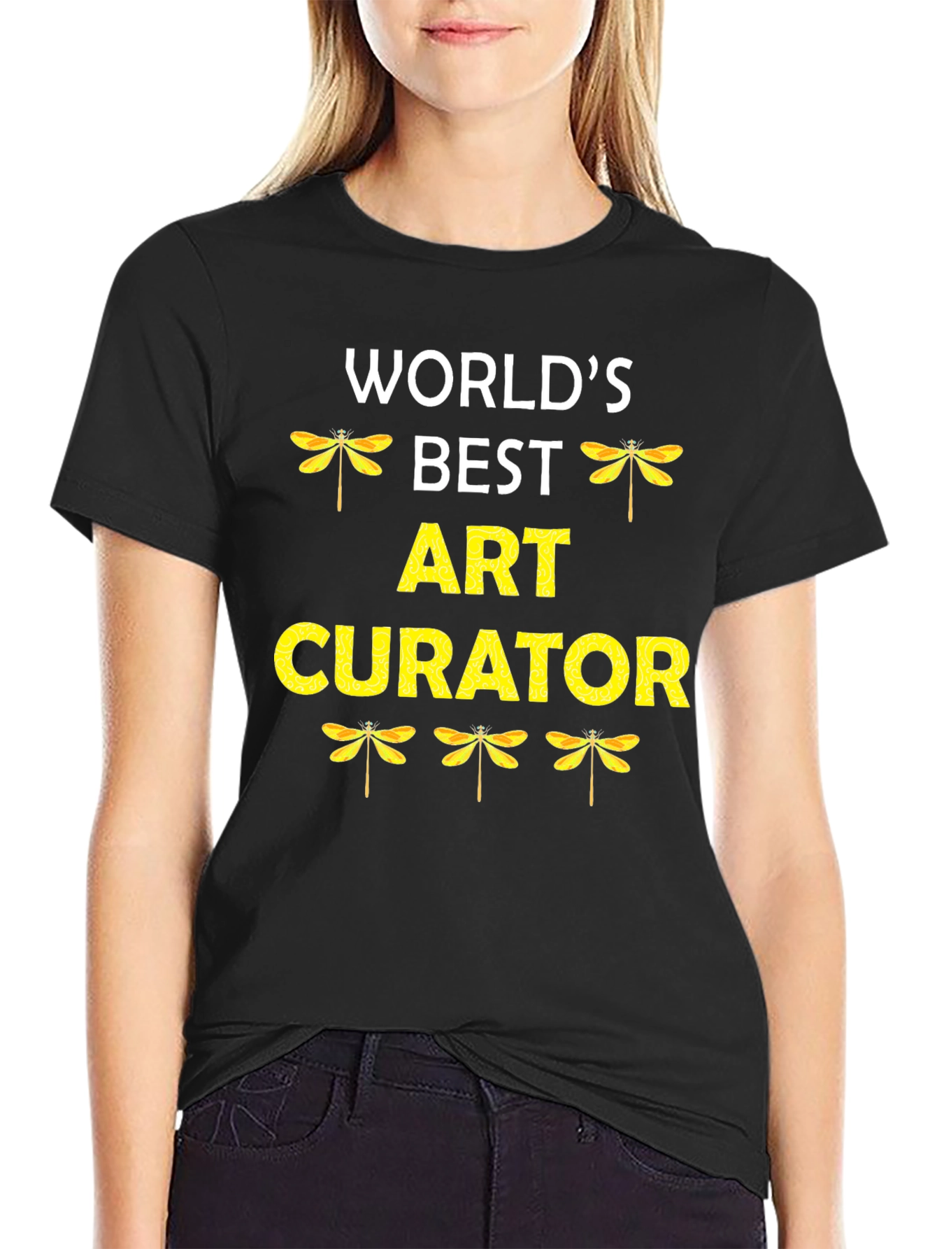 Worlds Best Art Curator Graphic Tee