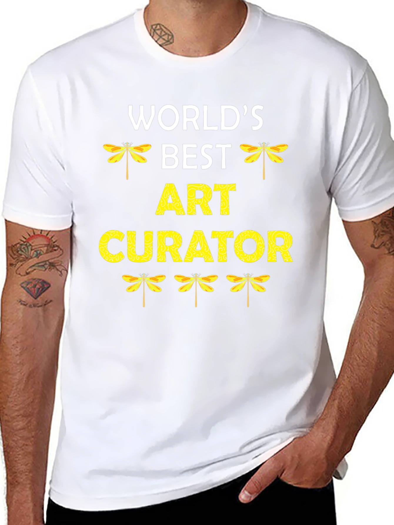 Worlds Best Art Curator Graphic Tee