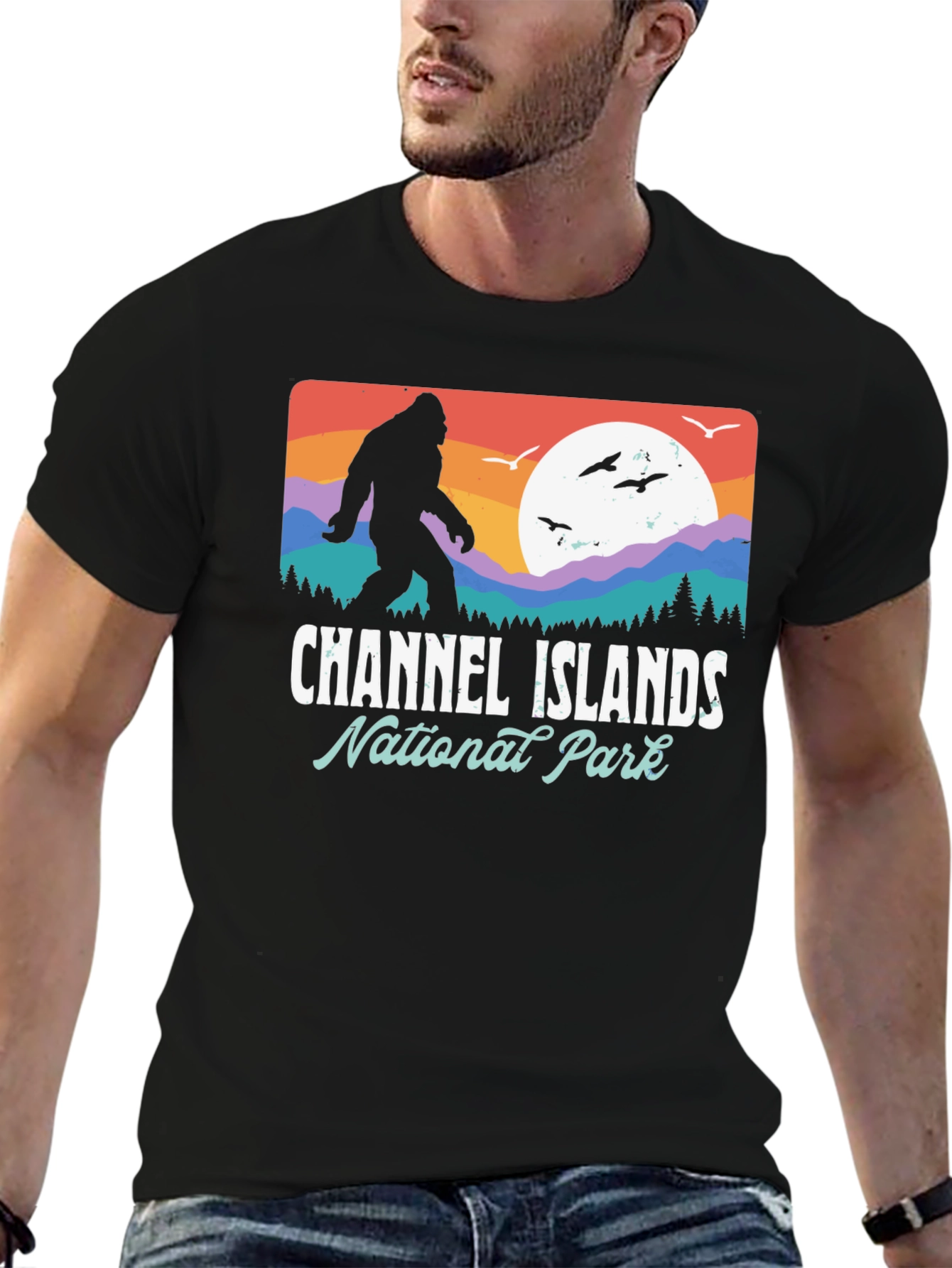 Channel Islands National Park Bigfoot T-Shirt