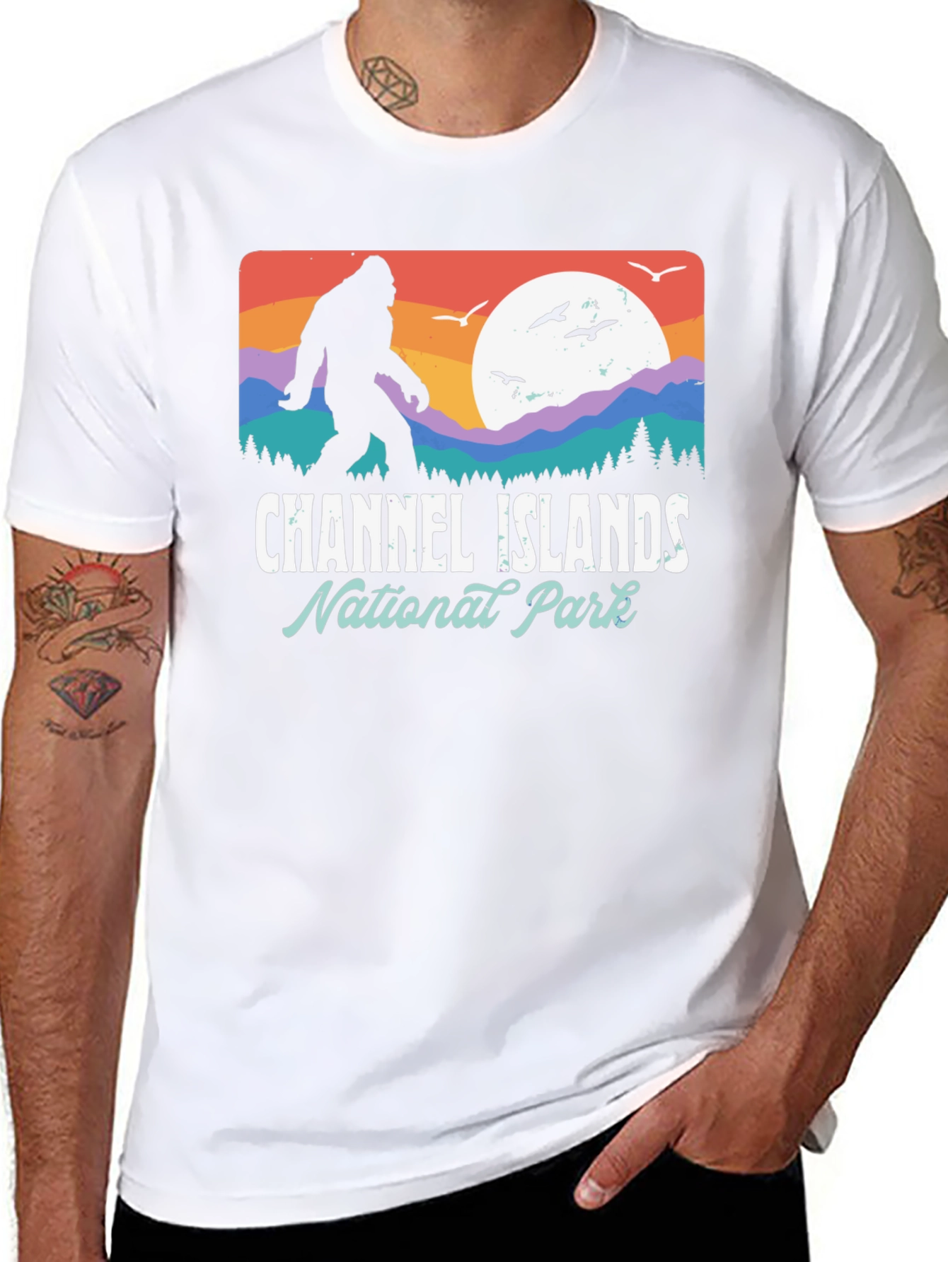 Channel Islands National Park Bigfoot T-Shirt