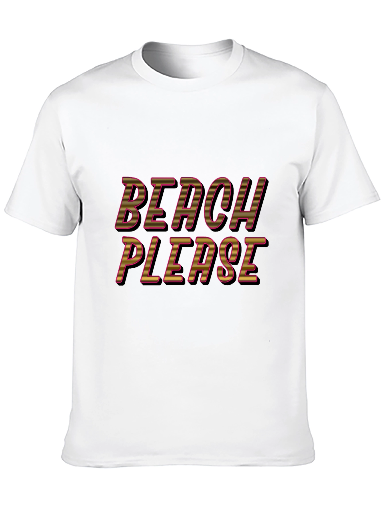Beach Please Graphic T-Shirt