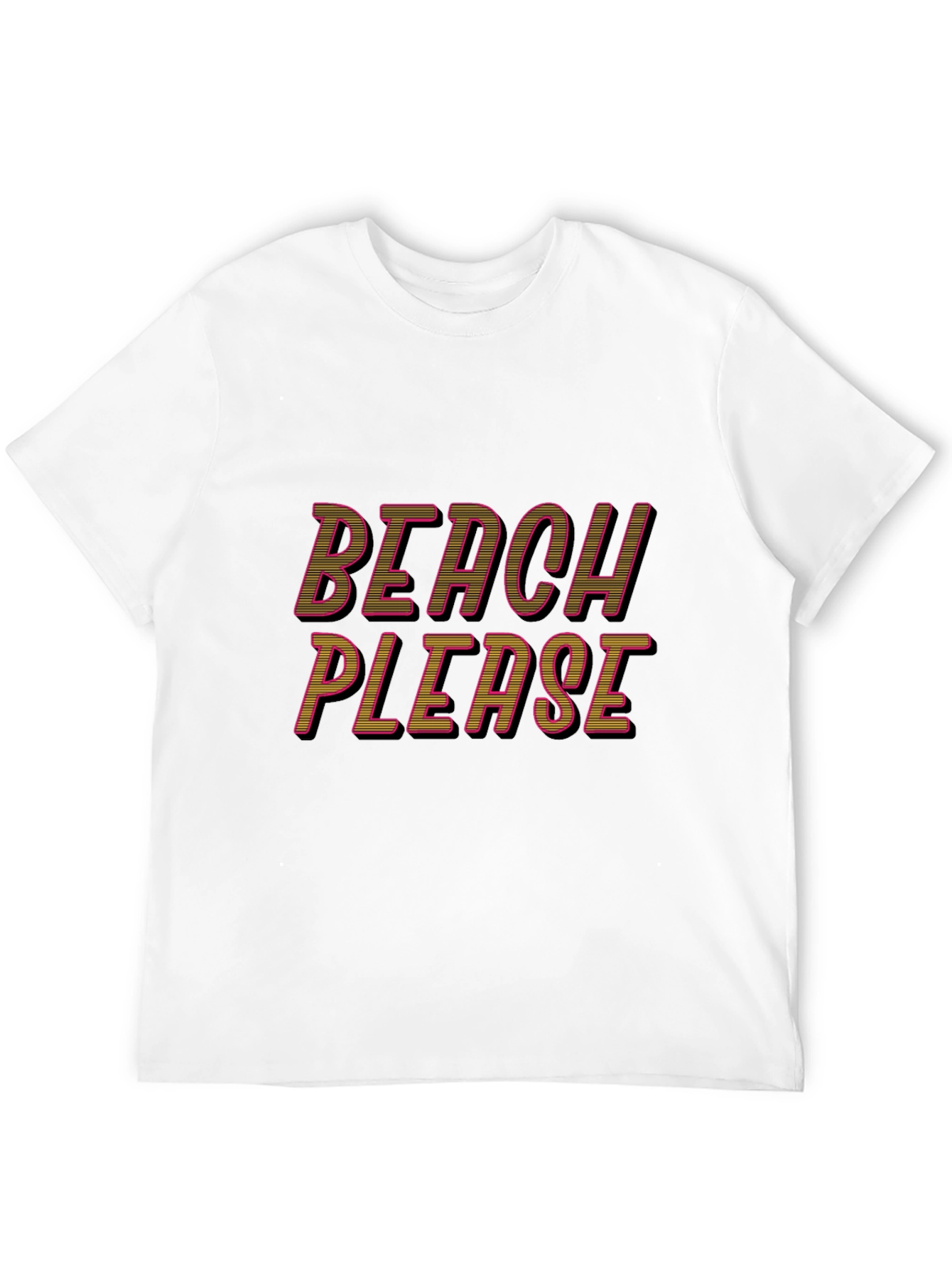 Beach Please Graphic T-Shirt