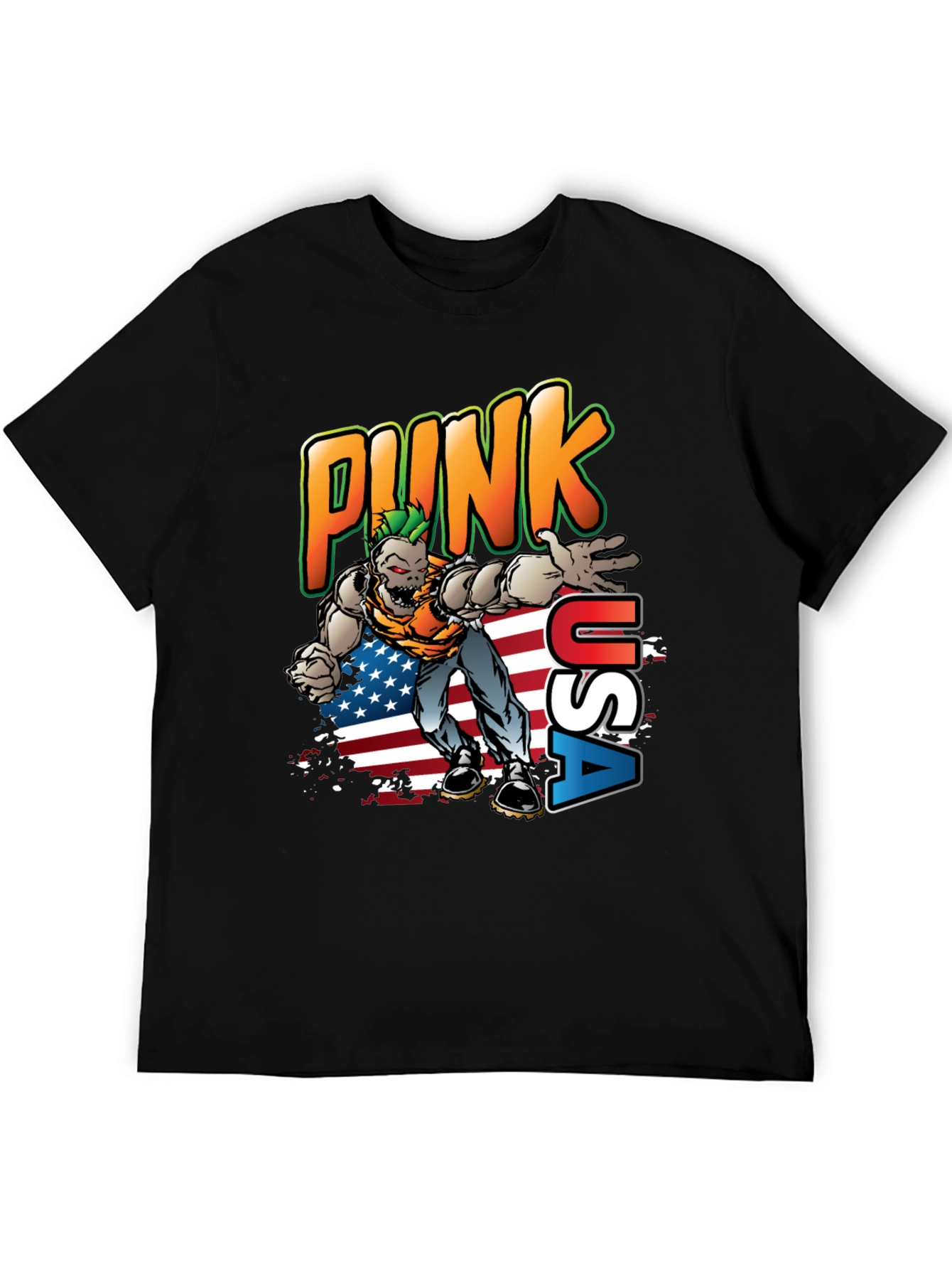 Punk USA Graphic T-Shirt