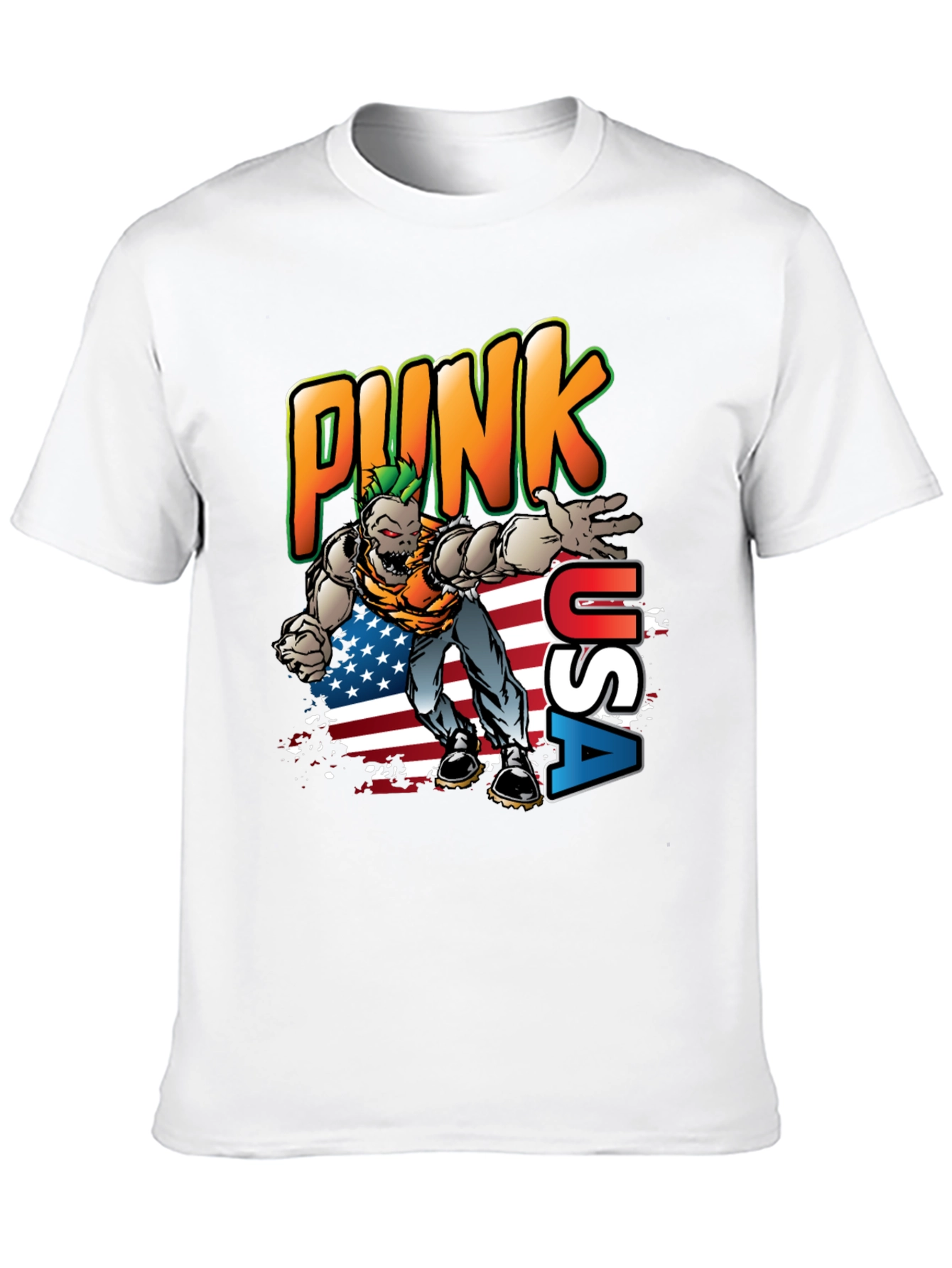 Punk USA Graphic T-Shirt