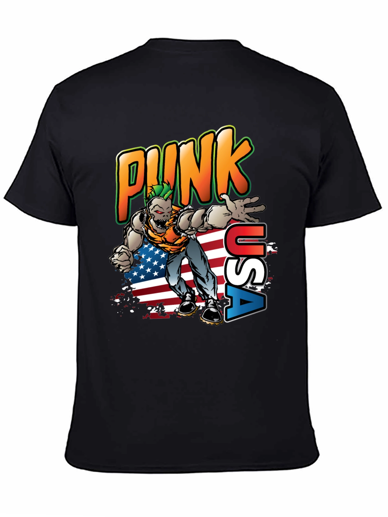 Punk USA Graphic T-Shirt