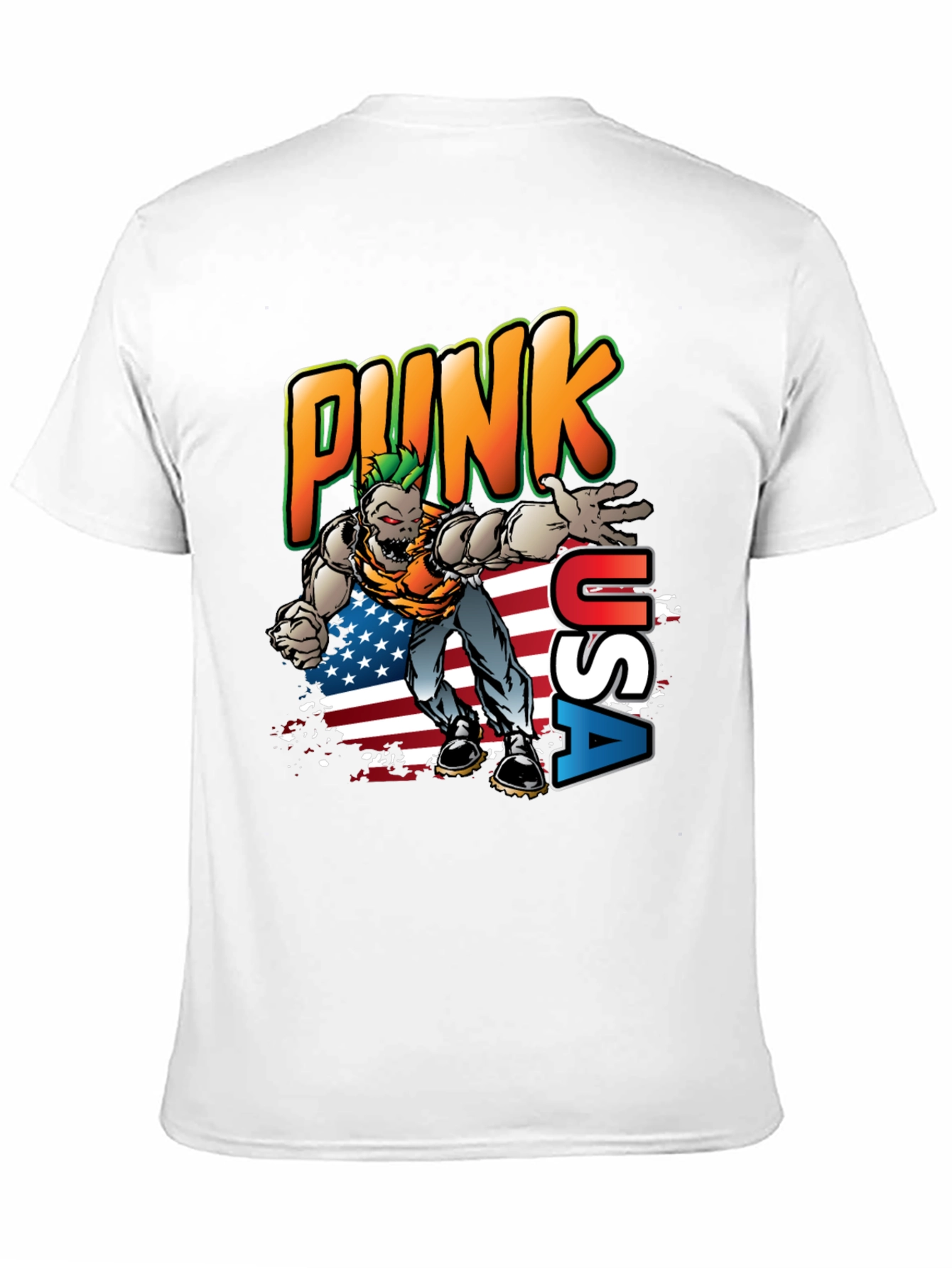 Punk USA Graphic T-Shirt