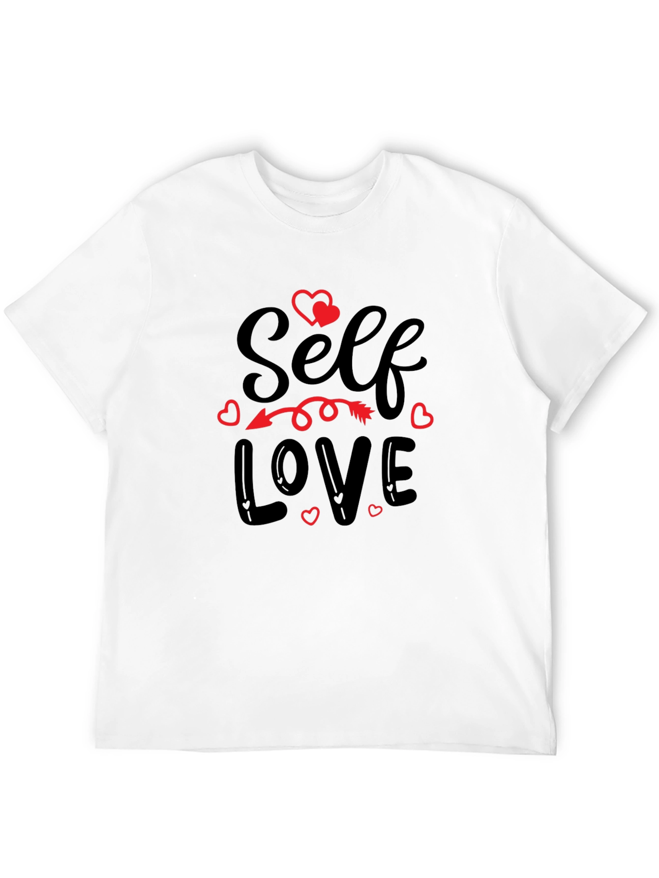 Self Love Graphic Tee - Black