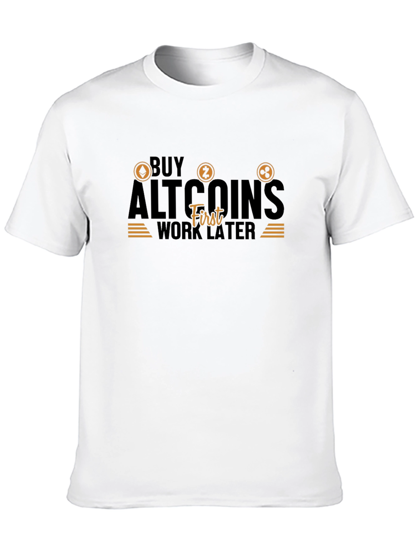 Buy Altcoins First T-Shirt - Crypto Investor Tee
