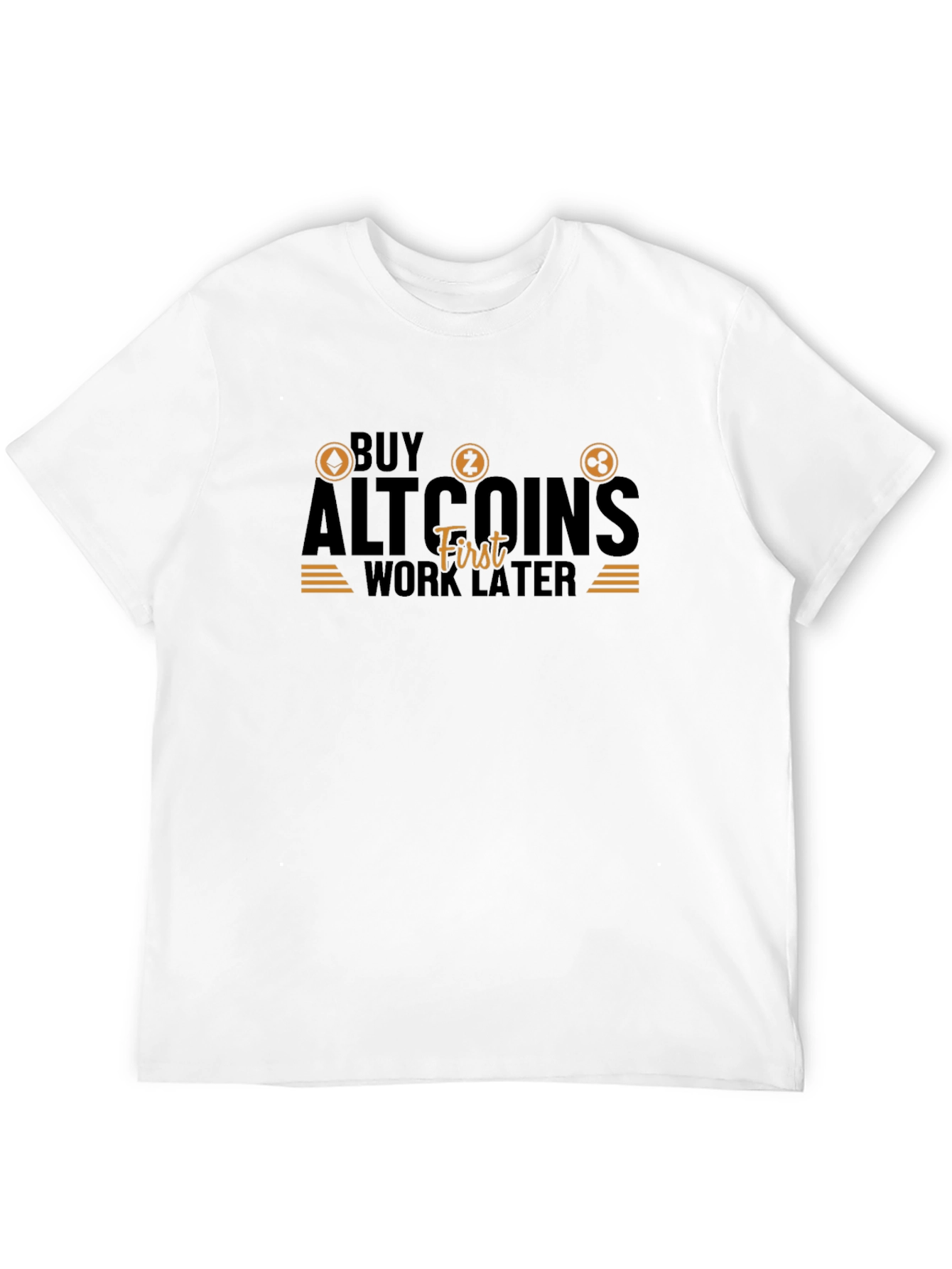 Buy Altcoins First T-Shirt - Crypto Investor Tee