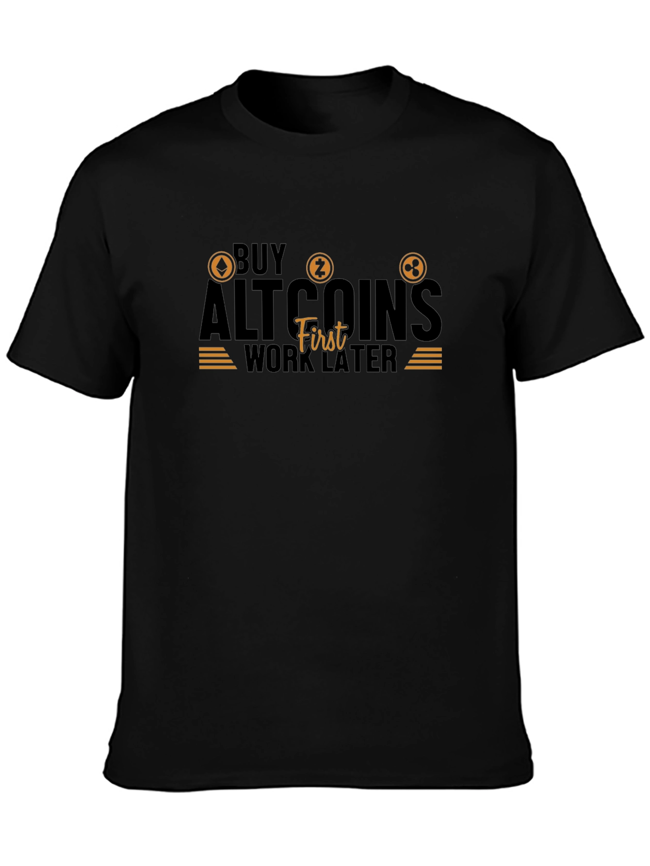 Buy Altcoins First T-Shirt - Crypto Investor Tee