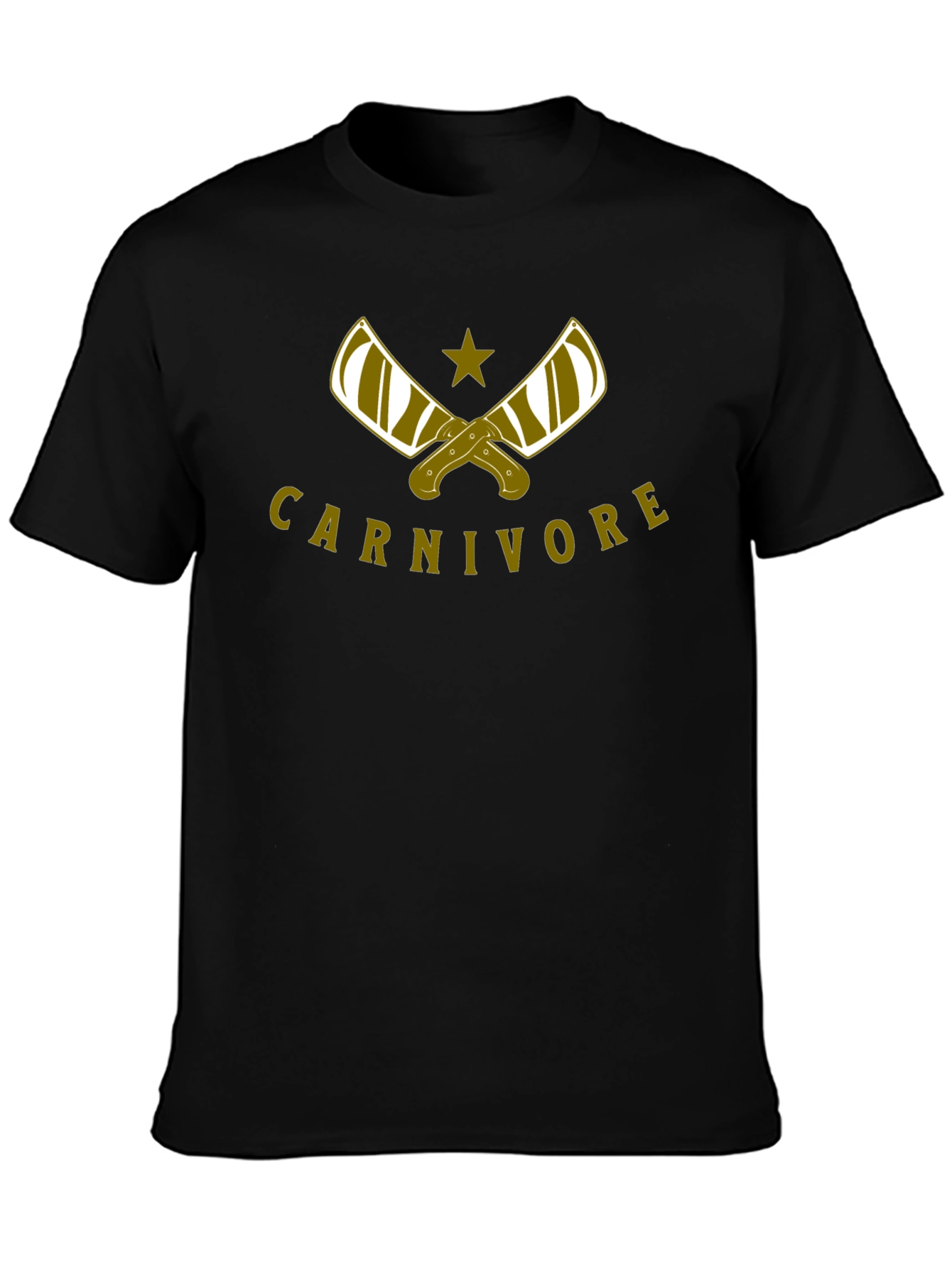 Carnivore Graphic T-Shirt - Black