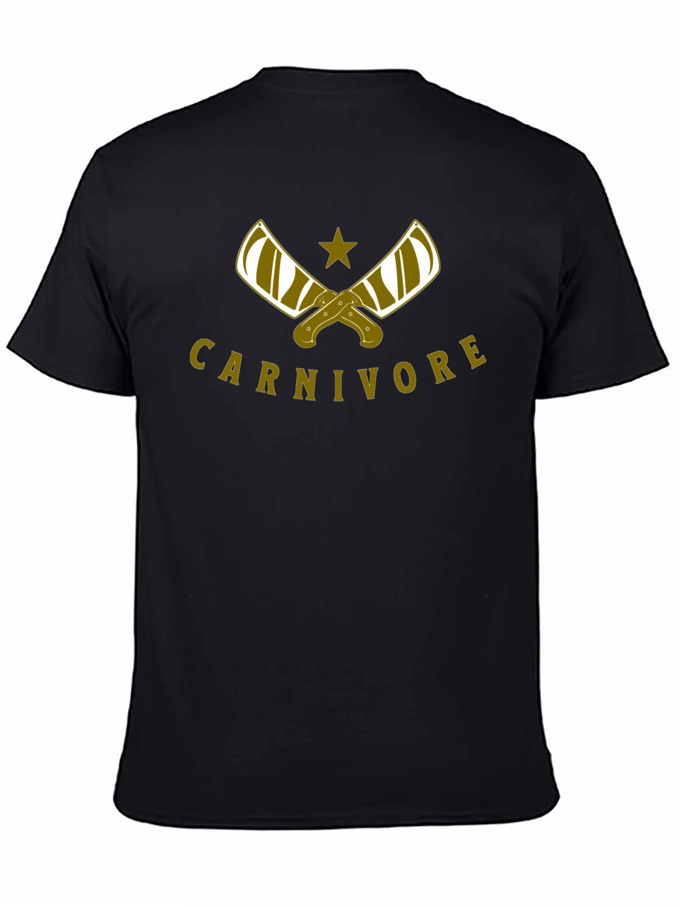 Carnivore Graphic T-Shirt - Black