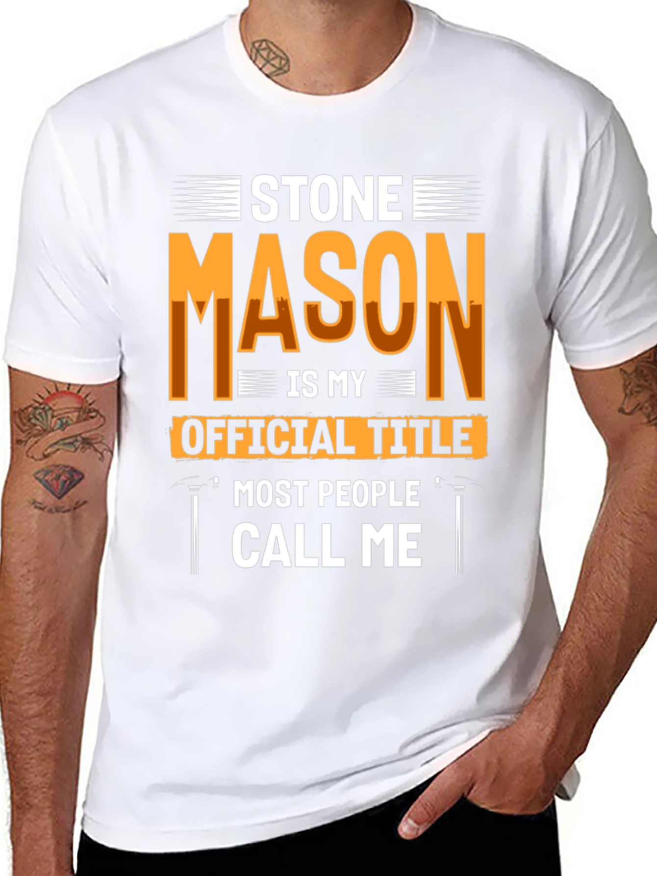 Stone Mason Official Title T-Shirt