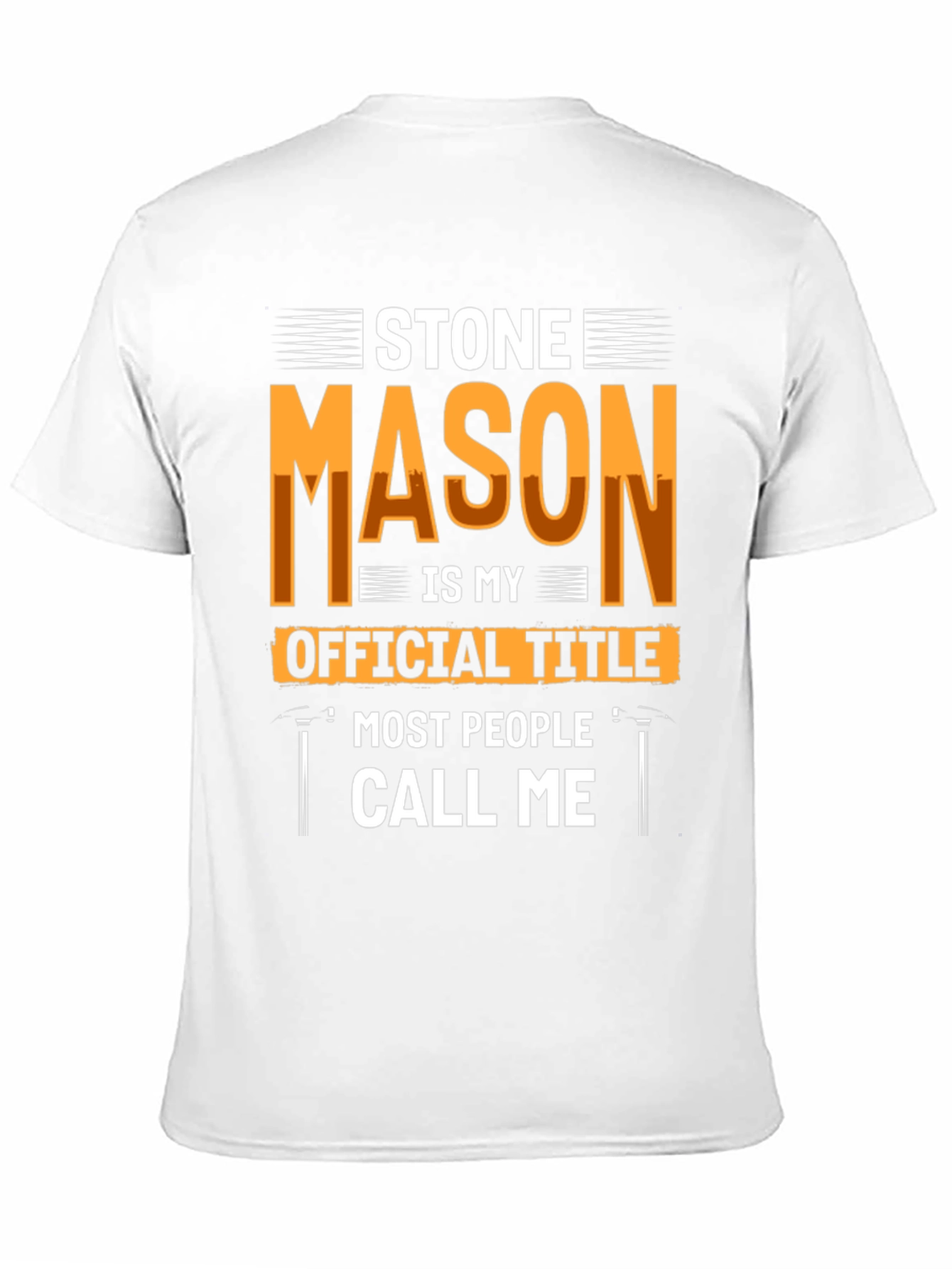 Stone Mason Official Title T-Shirt