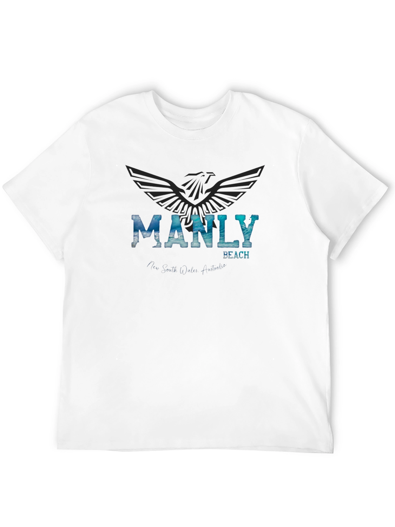 Manly Beach Graphic T-Shirt