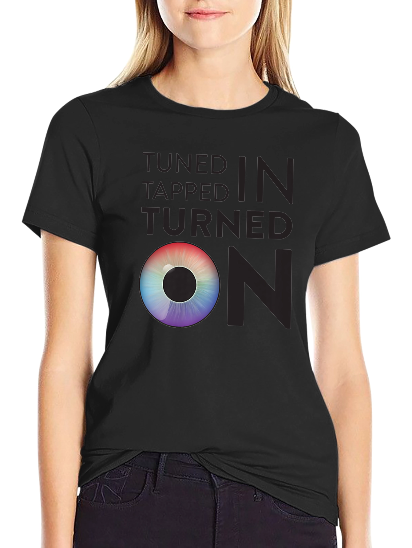Tuned In Tapped In Turned On Graphic Tee