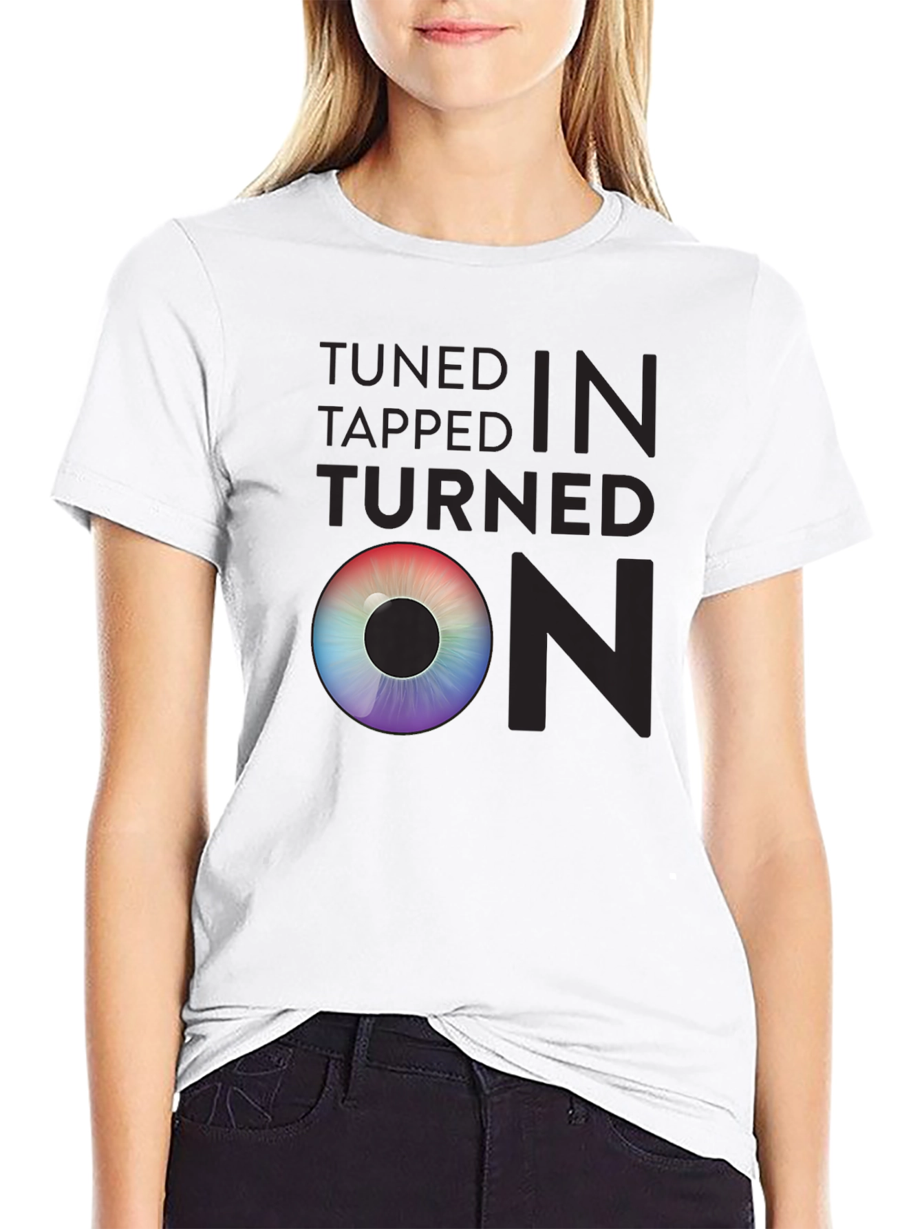 Tuned In Tapped In Turned On Graphic Tee