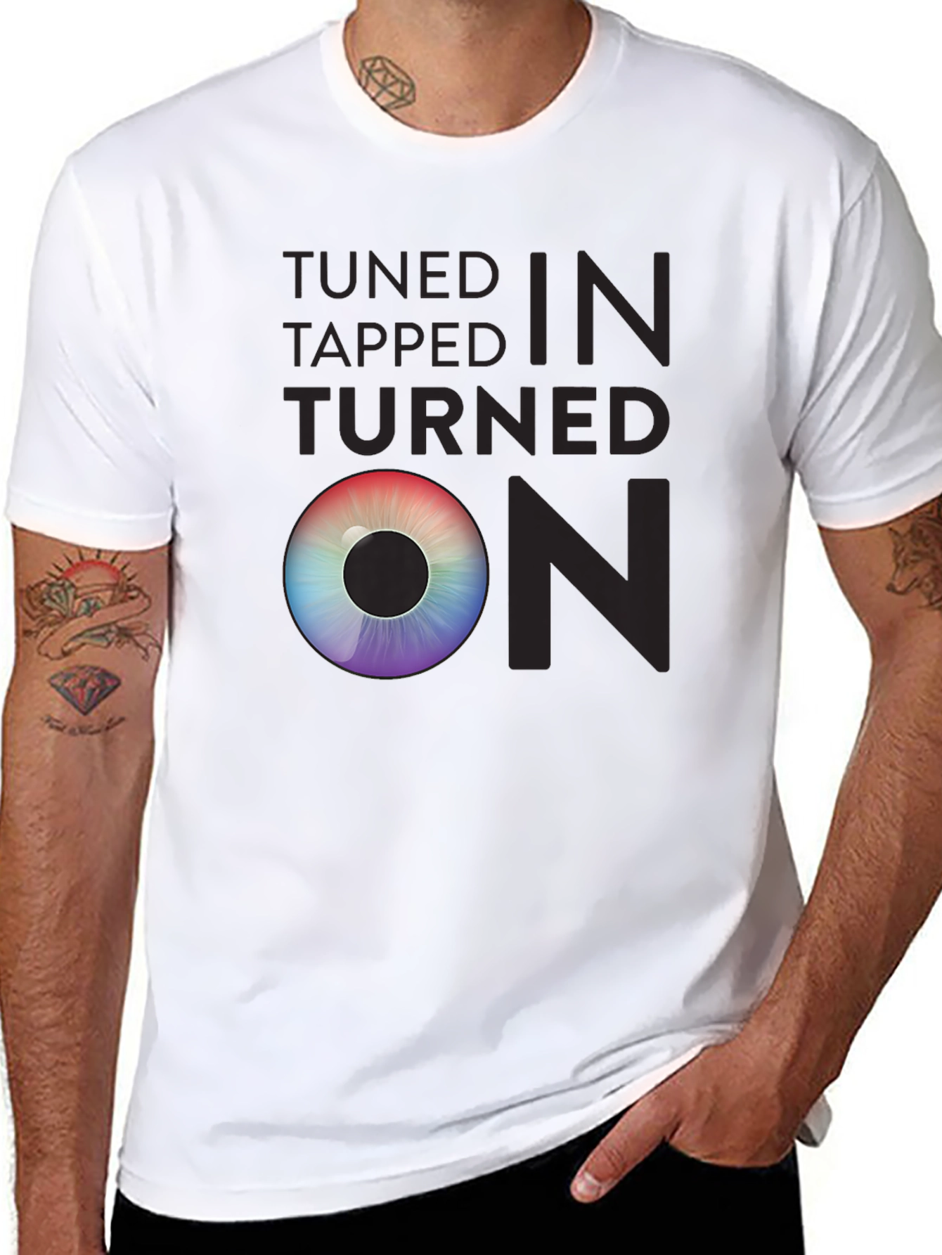 Tuned In Tapped In Turned On Graphic Tee