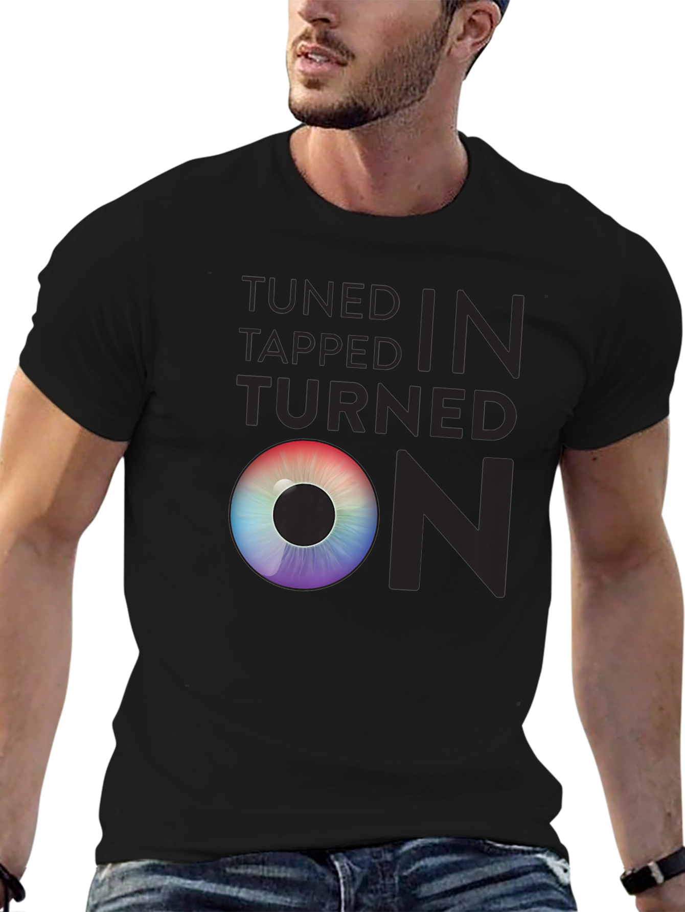 Tuned In Tapped In Turned On Graphic Tee