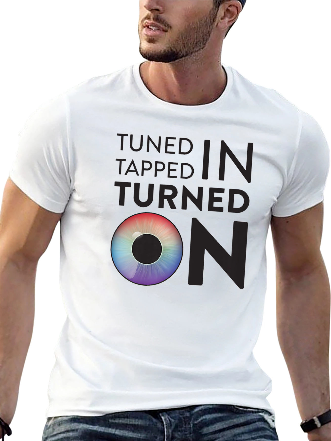 Tuned In Tapped In Turned On Graphic Tee