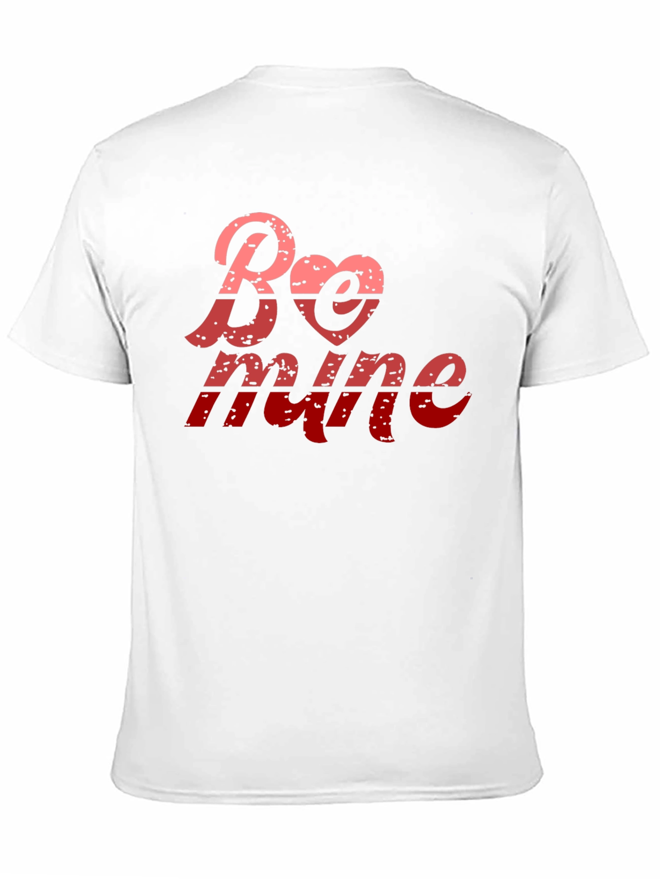 Be Mine Valentines Day Black T-Shirt