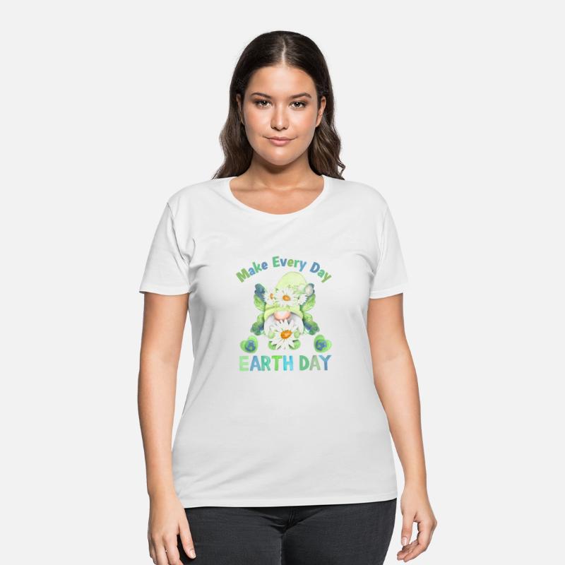Make Every Day Earth Day - Green cute Gnome