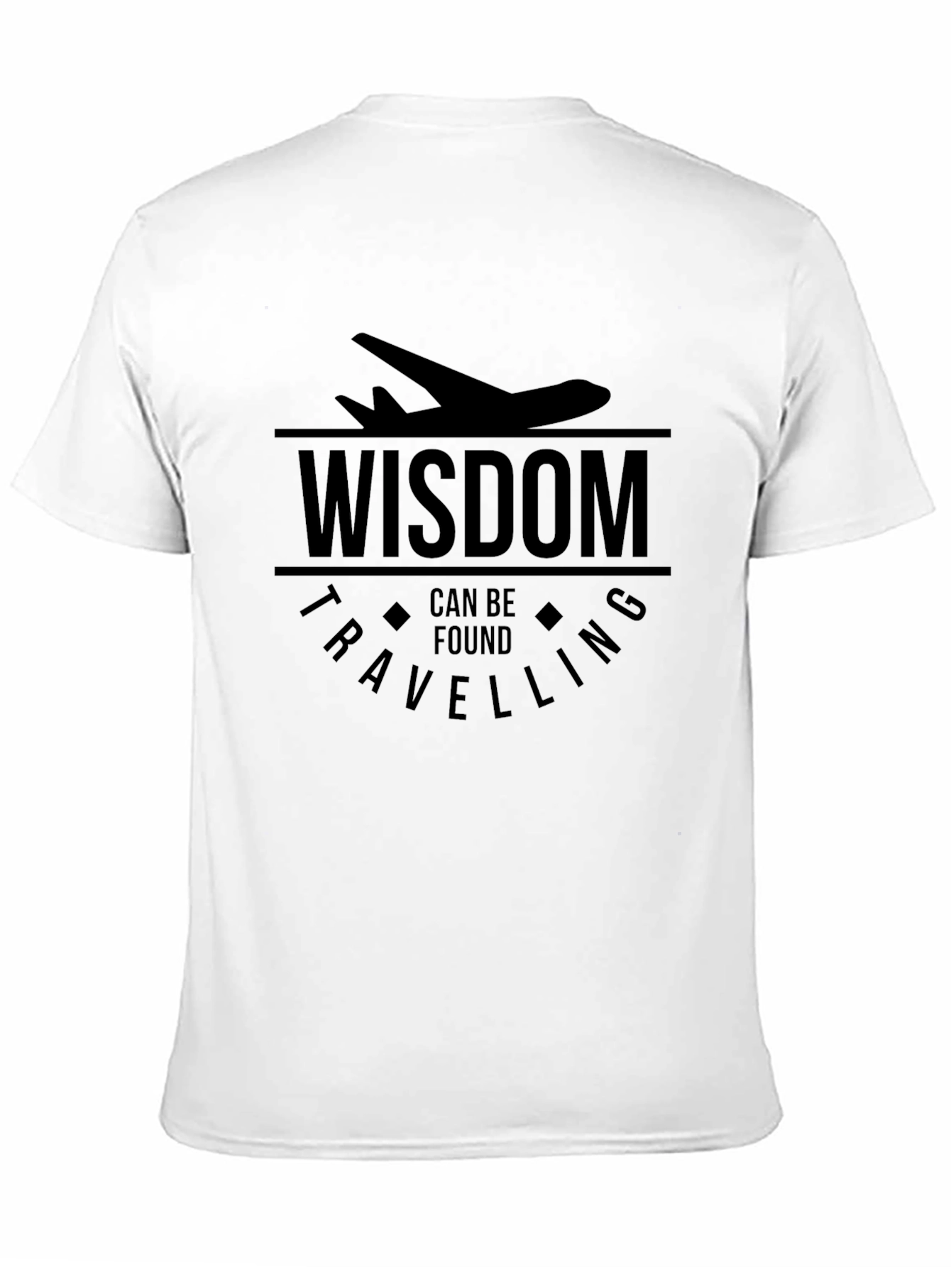 Wisdom Can Be Found Travelling Graphic Tee