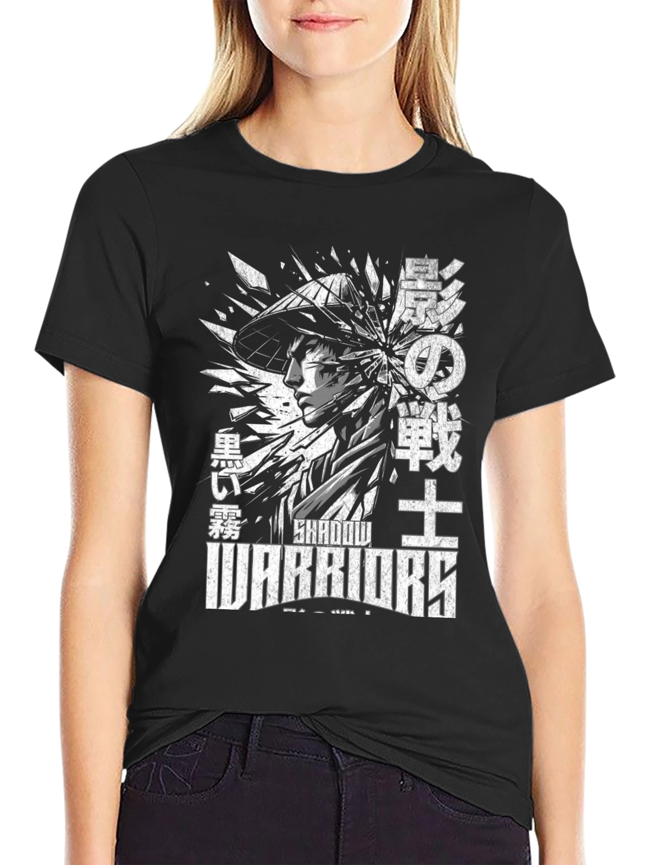 Shadow Warriors Graphic T-Shirt - Black