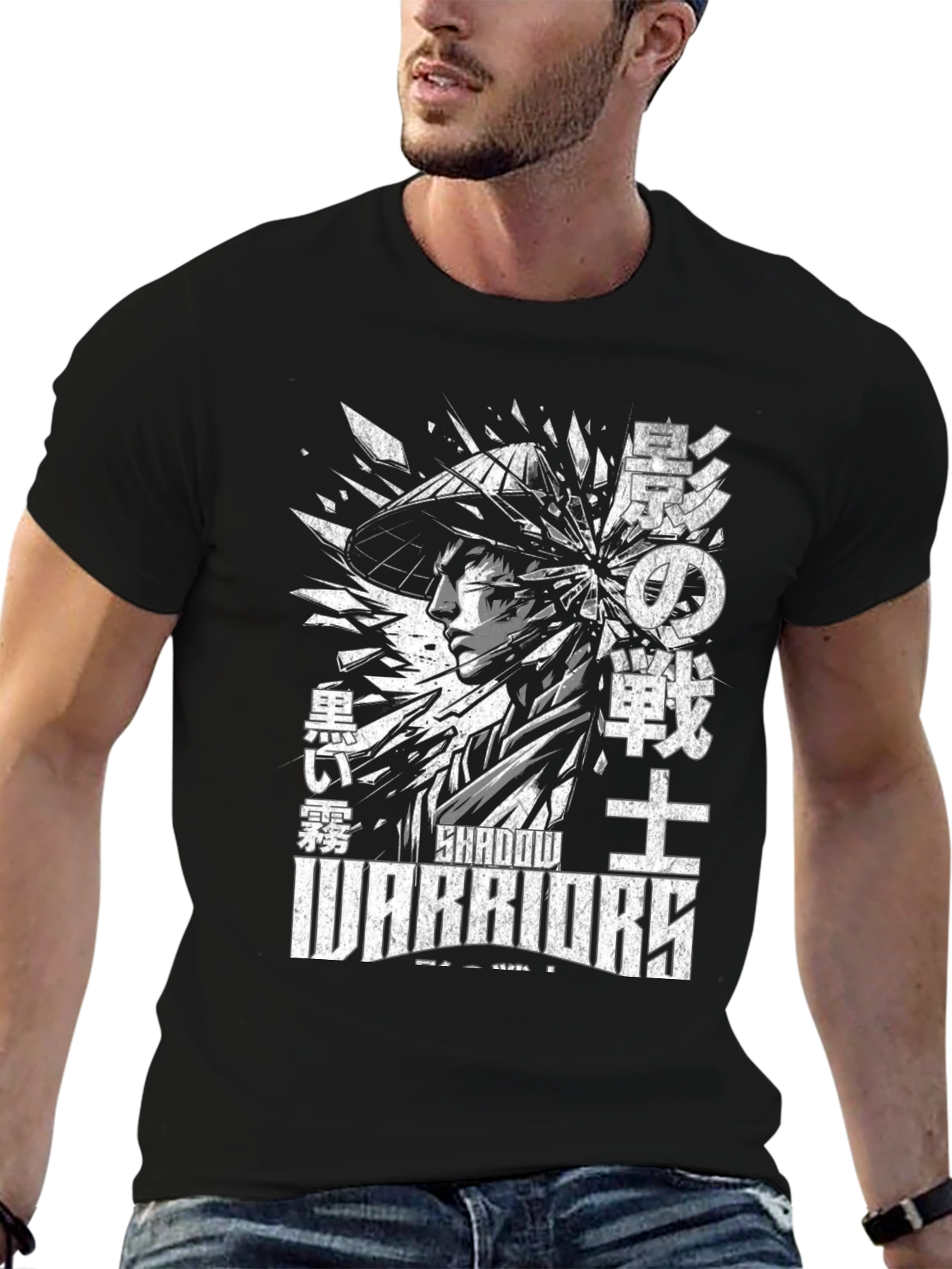 Shadow Warriors Graphic T-Shirt - Black