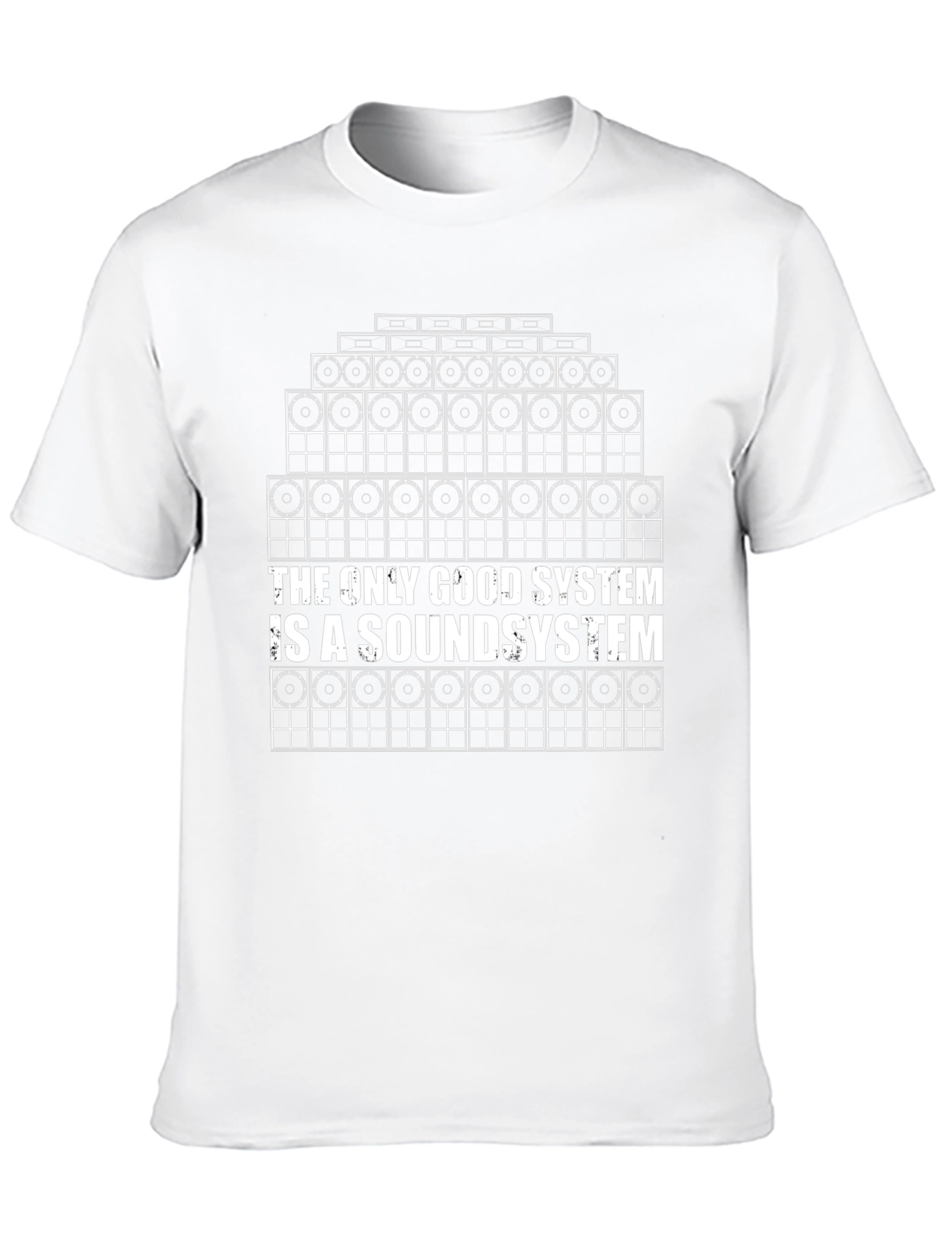 Sound System T-Shirt - Music Lover Tee