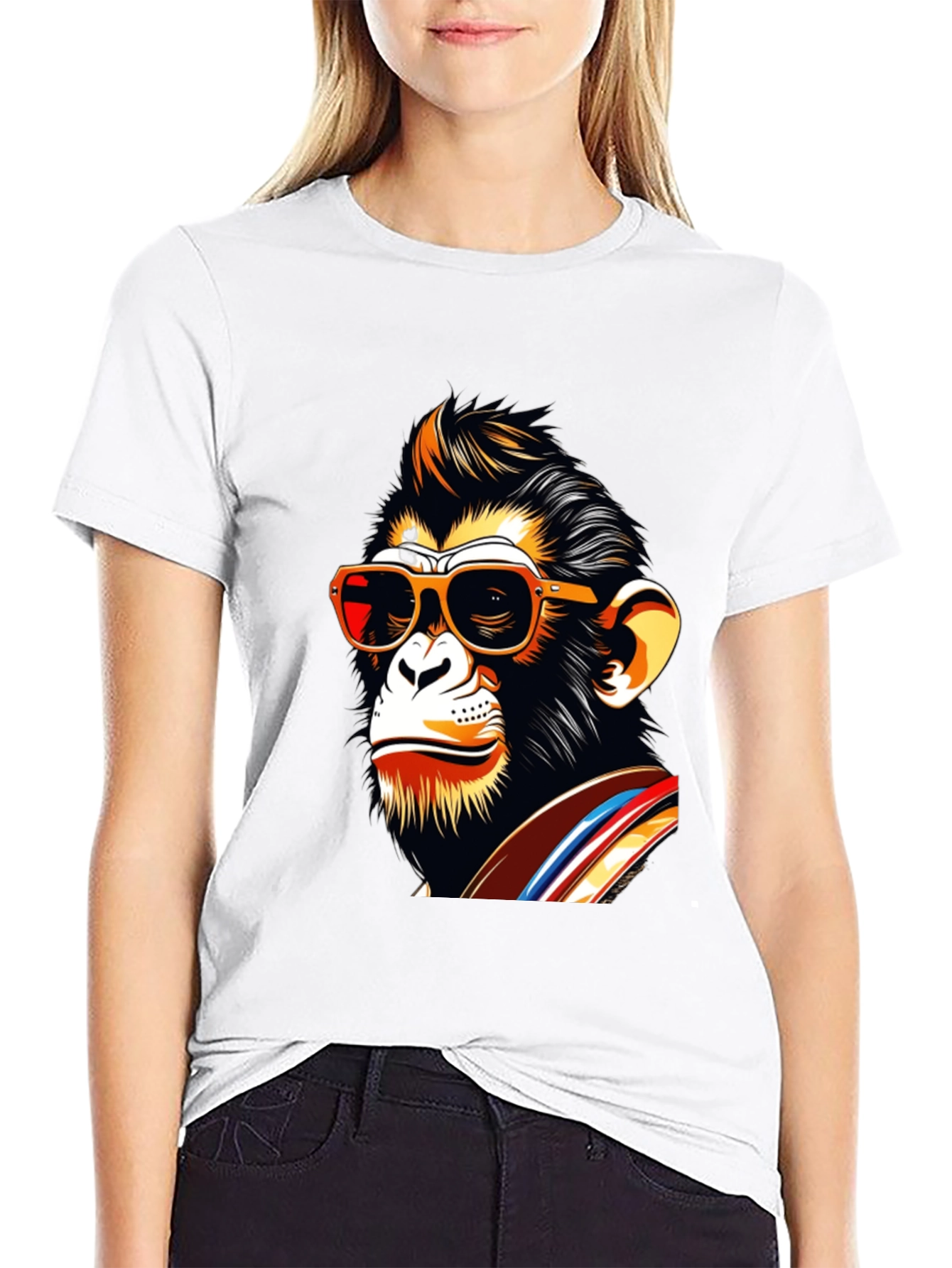 Cool Monkey Graphic Tee