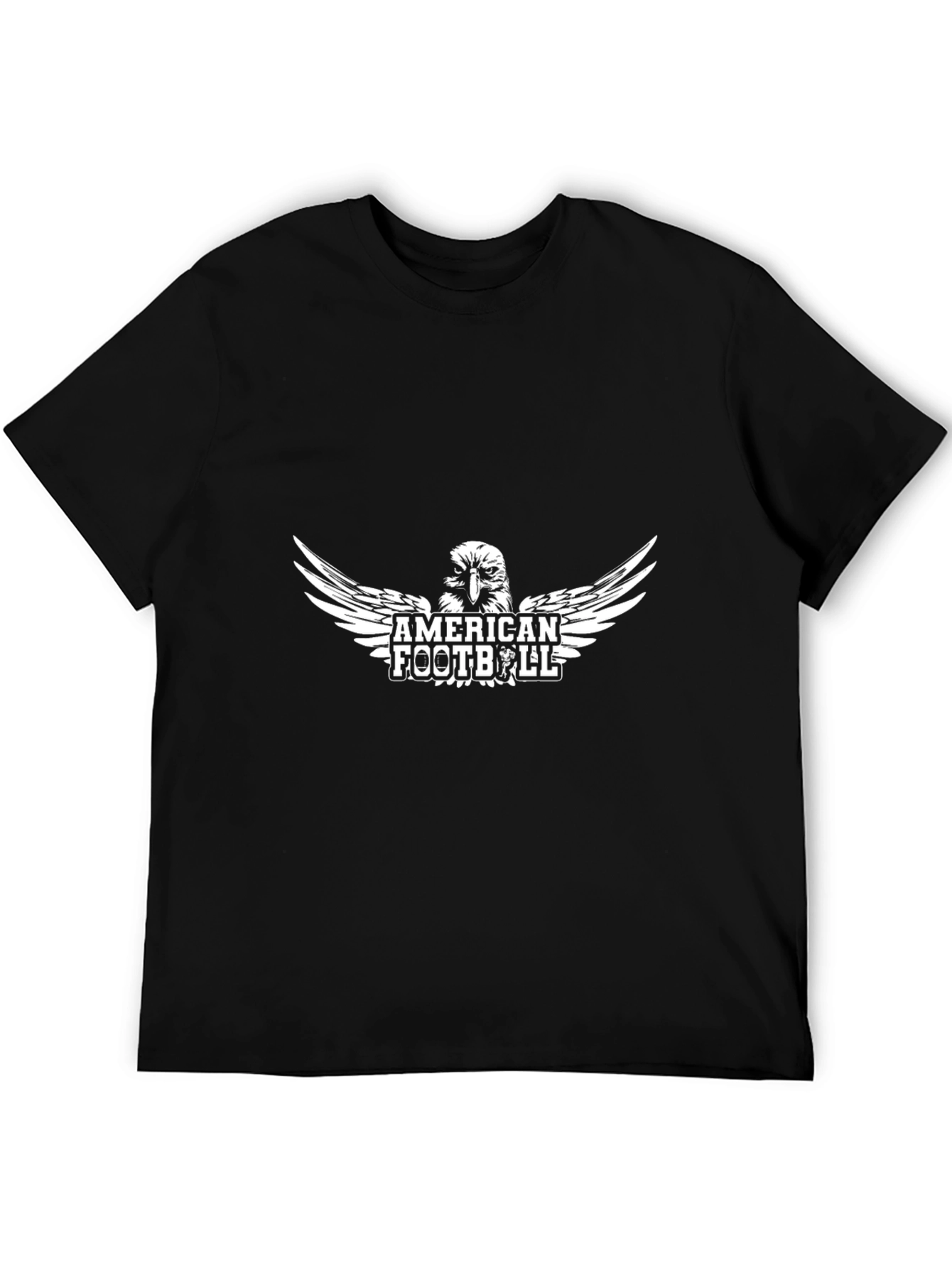 American Football Eagle Graphic T-Shirt