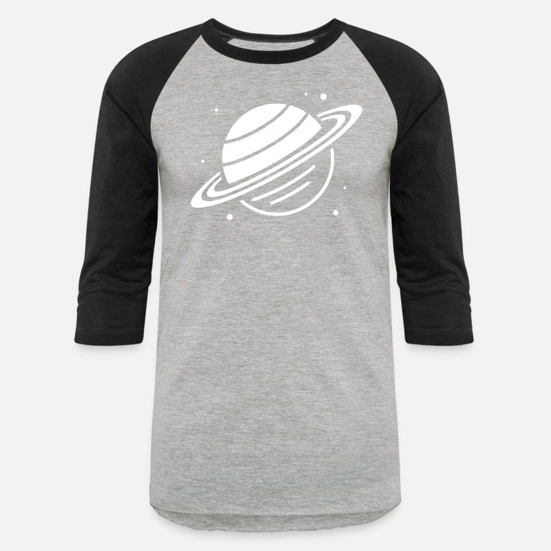 Minimalistic Saturn Planet Space Vector path34
