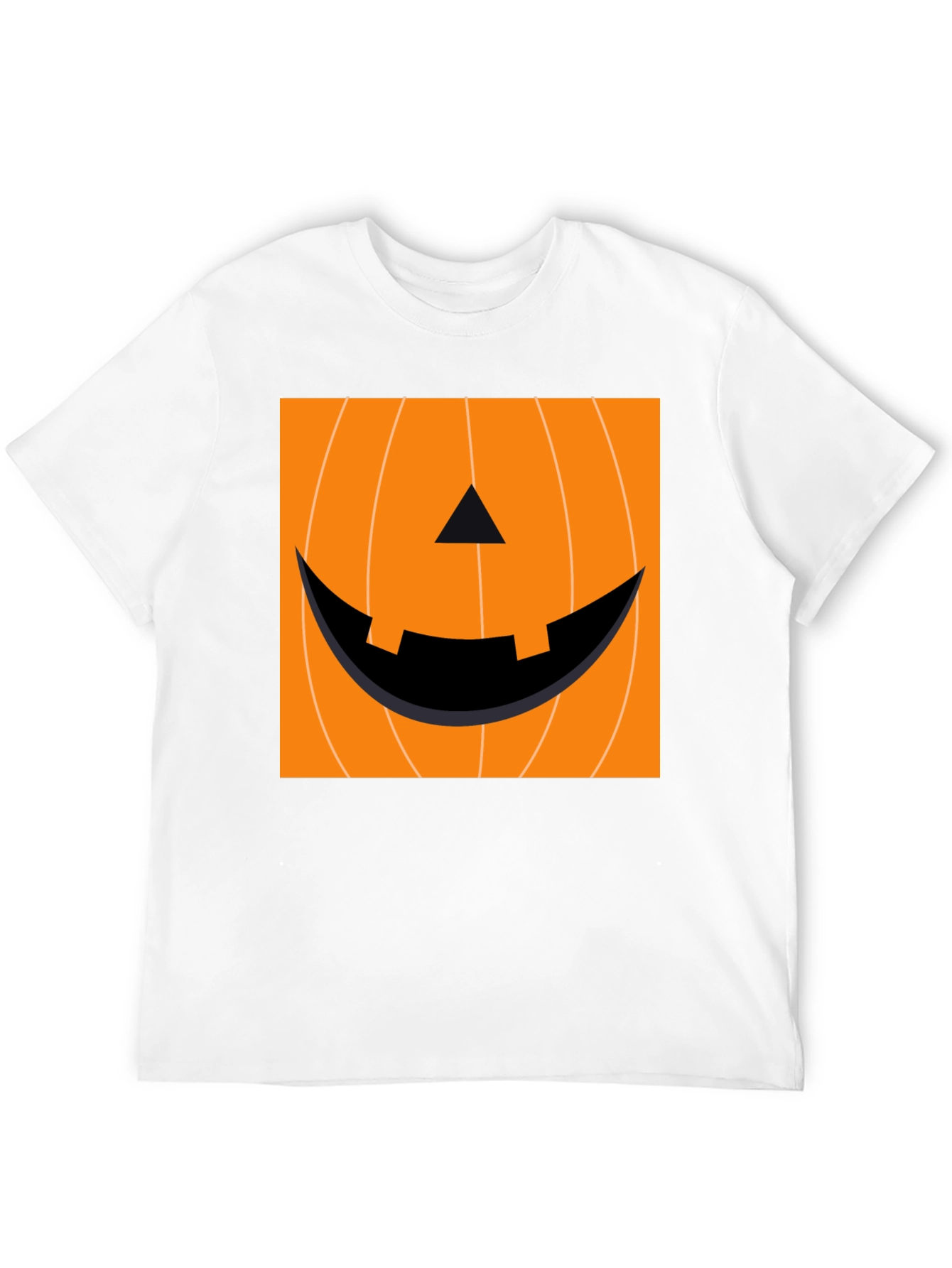 Halloween Pumpkin Face T-Shirt - Spooky Season Apparel