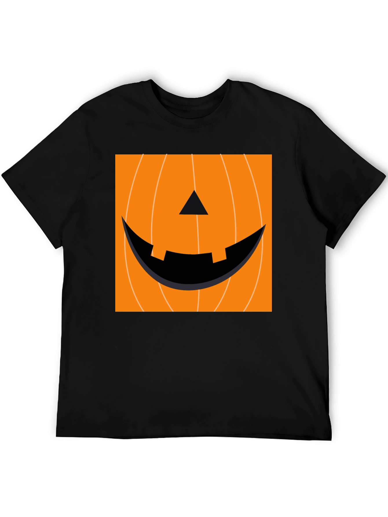 Halloween Pumpkin Face T-Shirt - Spooky Season Apparel