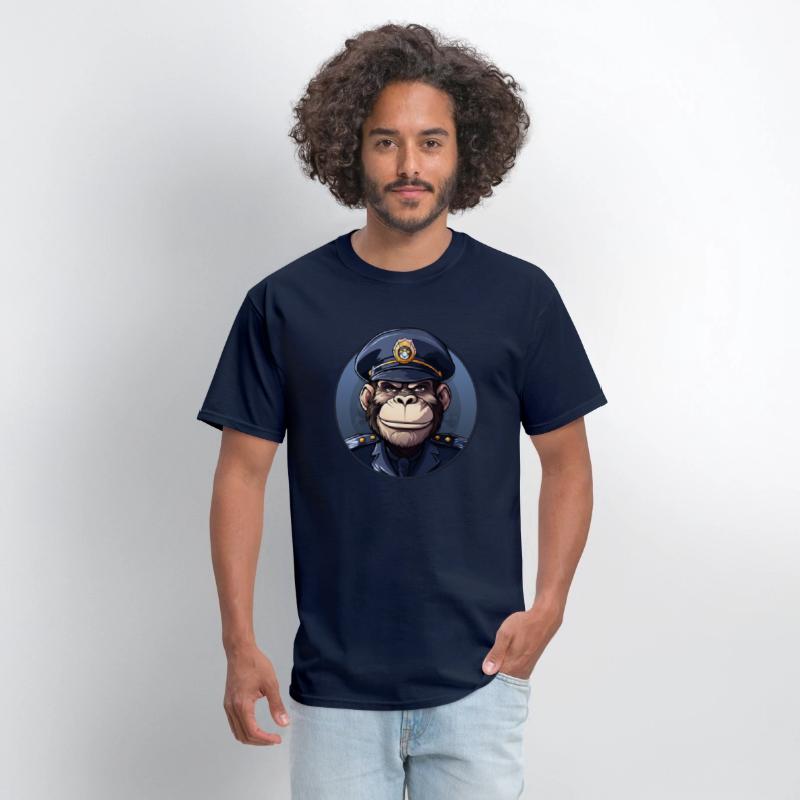 Monkey policewoman