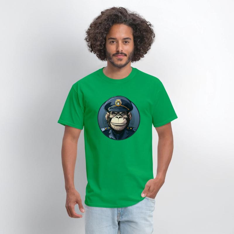 Monkey policewoman