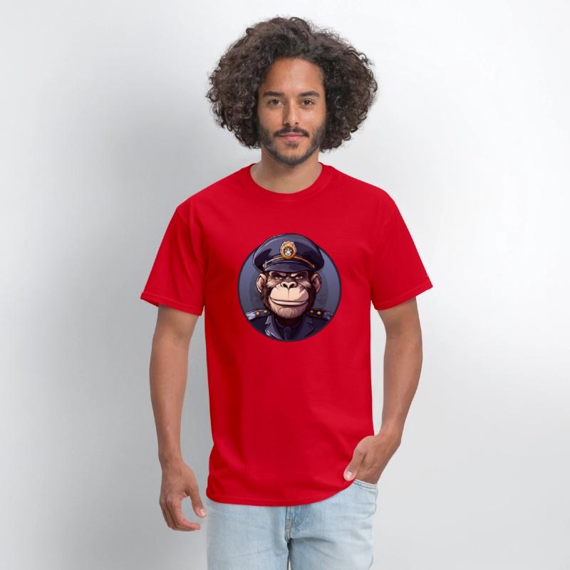 Monkey policewoman