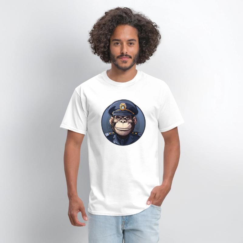 Monkey policewoman