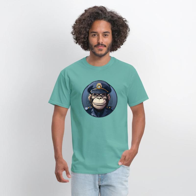 Monkey policewoman