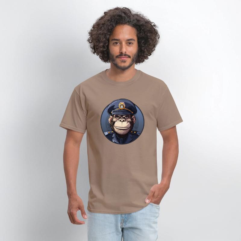 Monkey policewoman