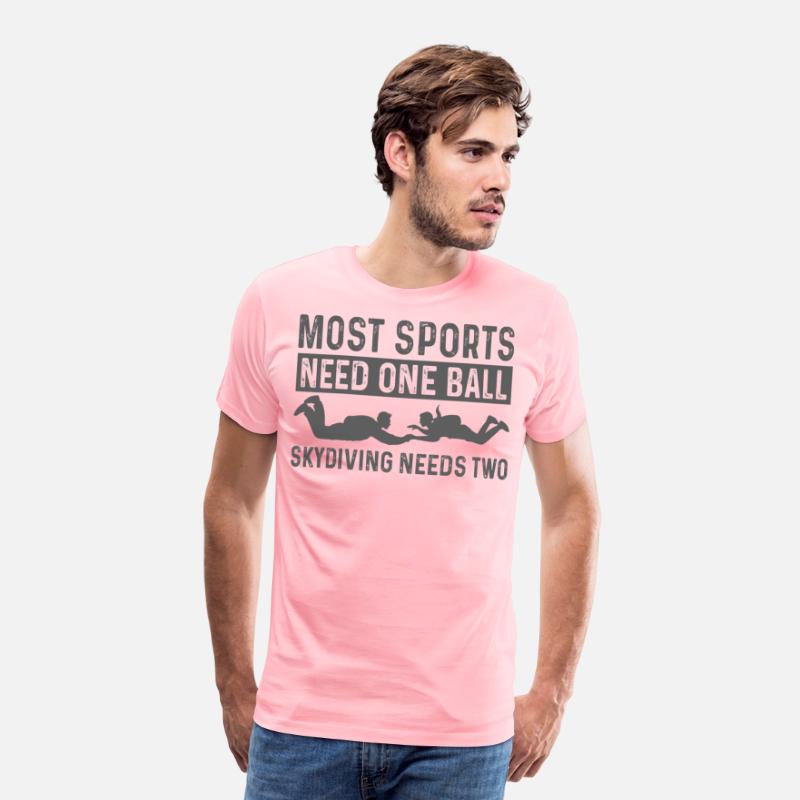 Most sports need one ball, skydiving needs two