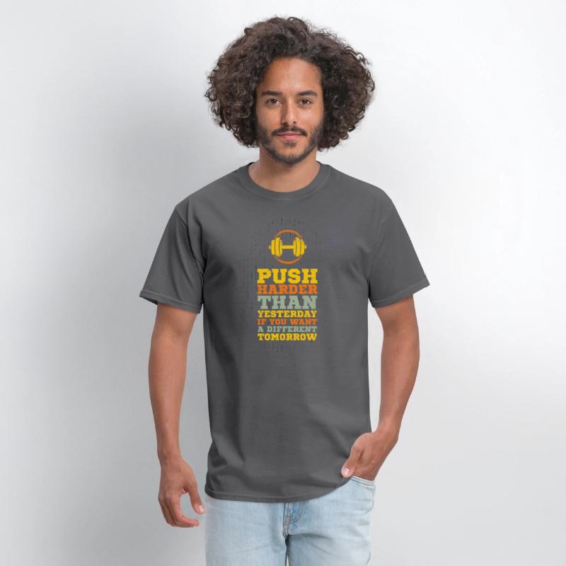 Motivational Quote - Push Harder
