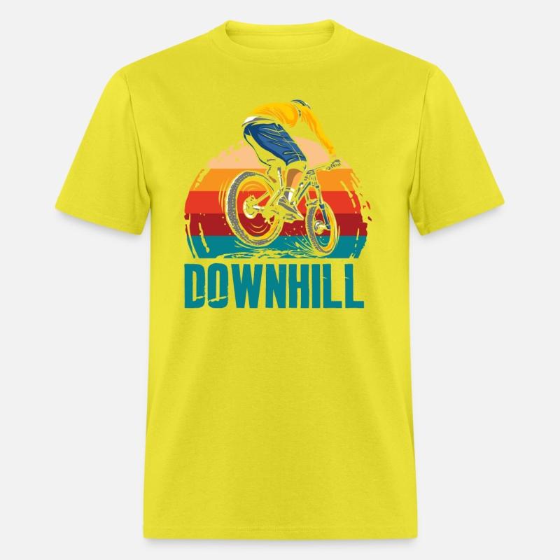 Mountain Bike Adventure Downhill Retro